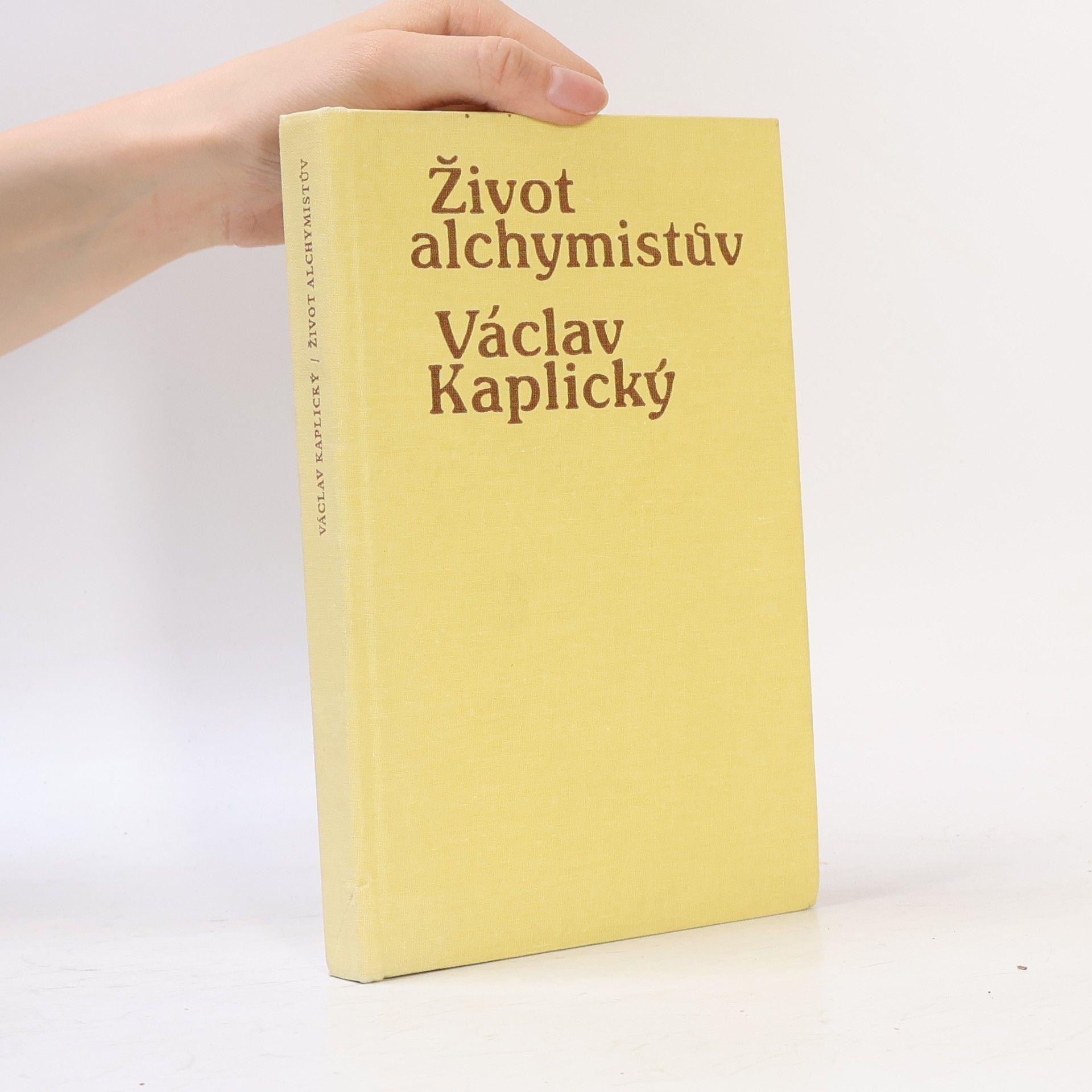 Václav Kaplický Život alchymistův