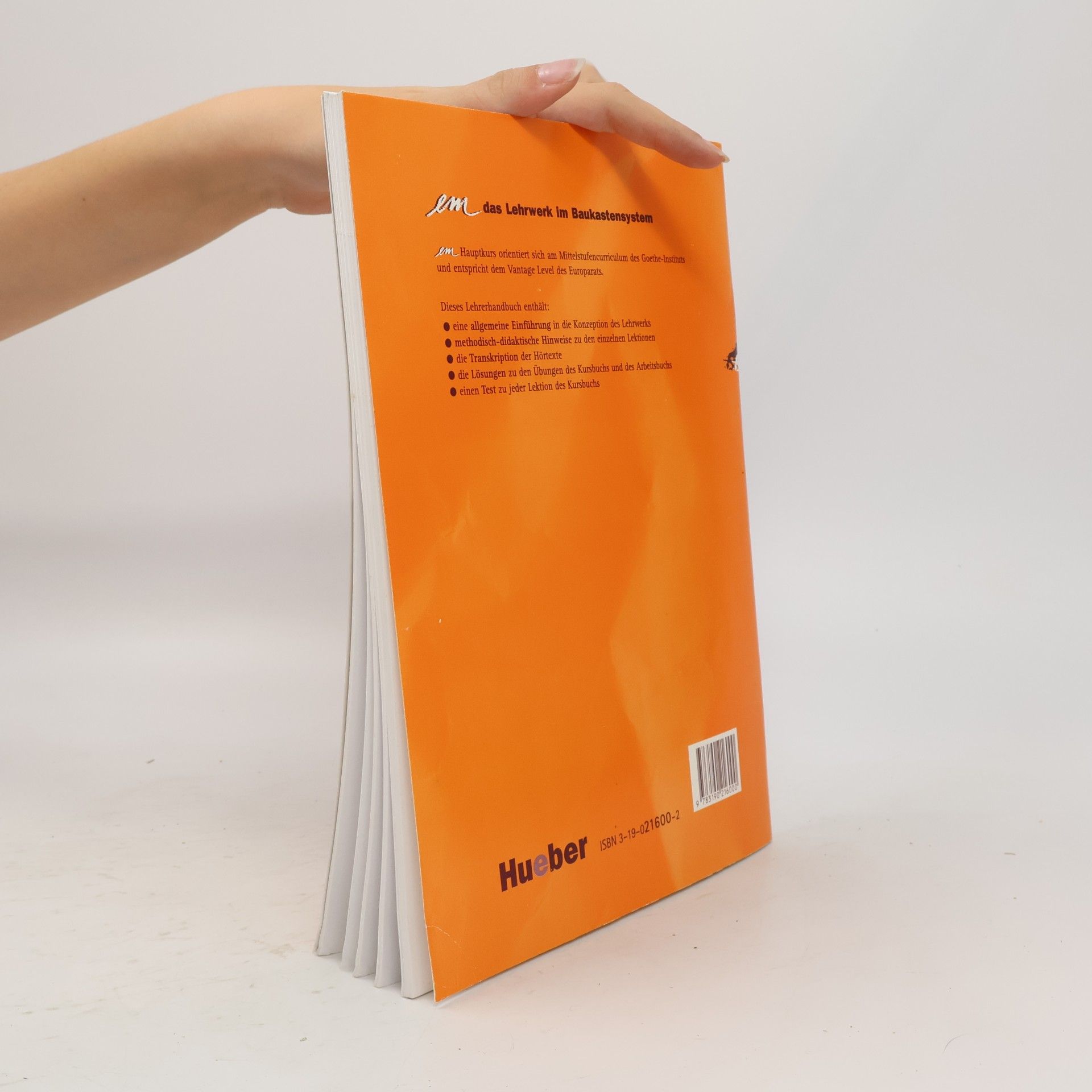 Collectif d'auteurs em Hauptkurs : Deutsch als Fremdsprache für Mittelstufe. Lehrerhandbuch