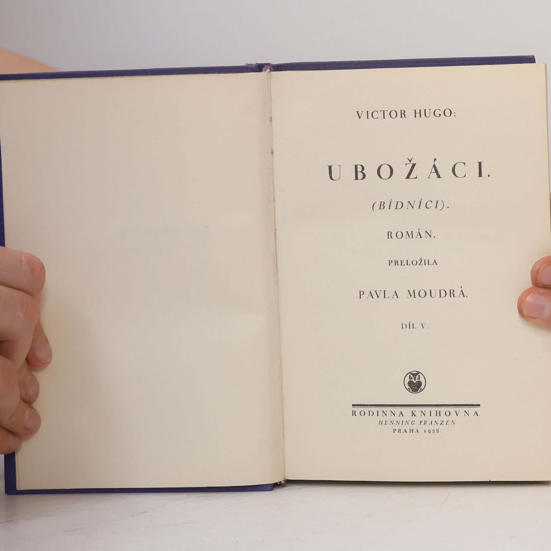Victor Hugo Ubožáci (Bídníci) - Díl V.
