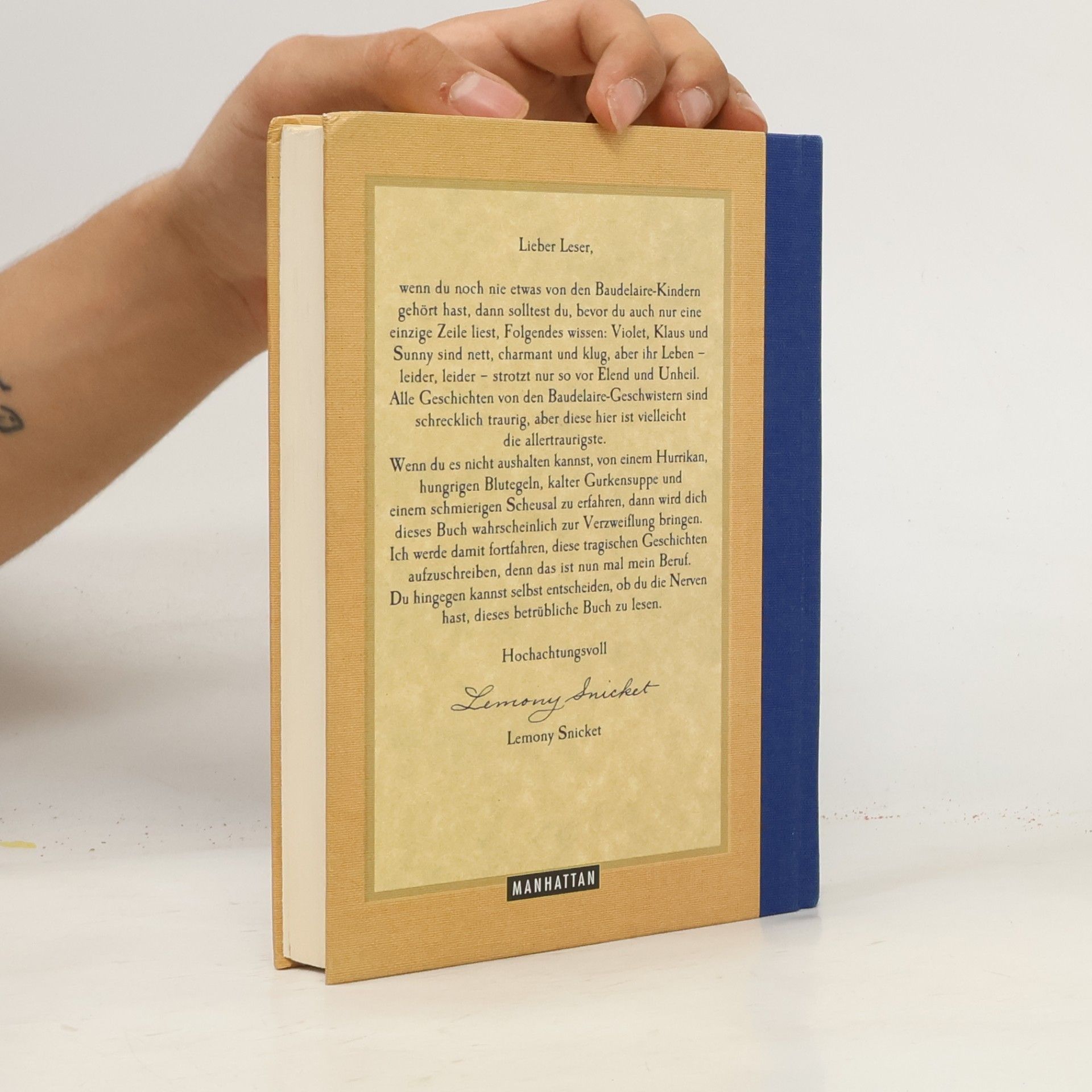 Lemony Snicket Eine Reihe betrüblicher Ereignisse