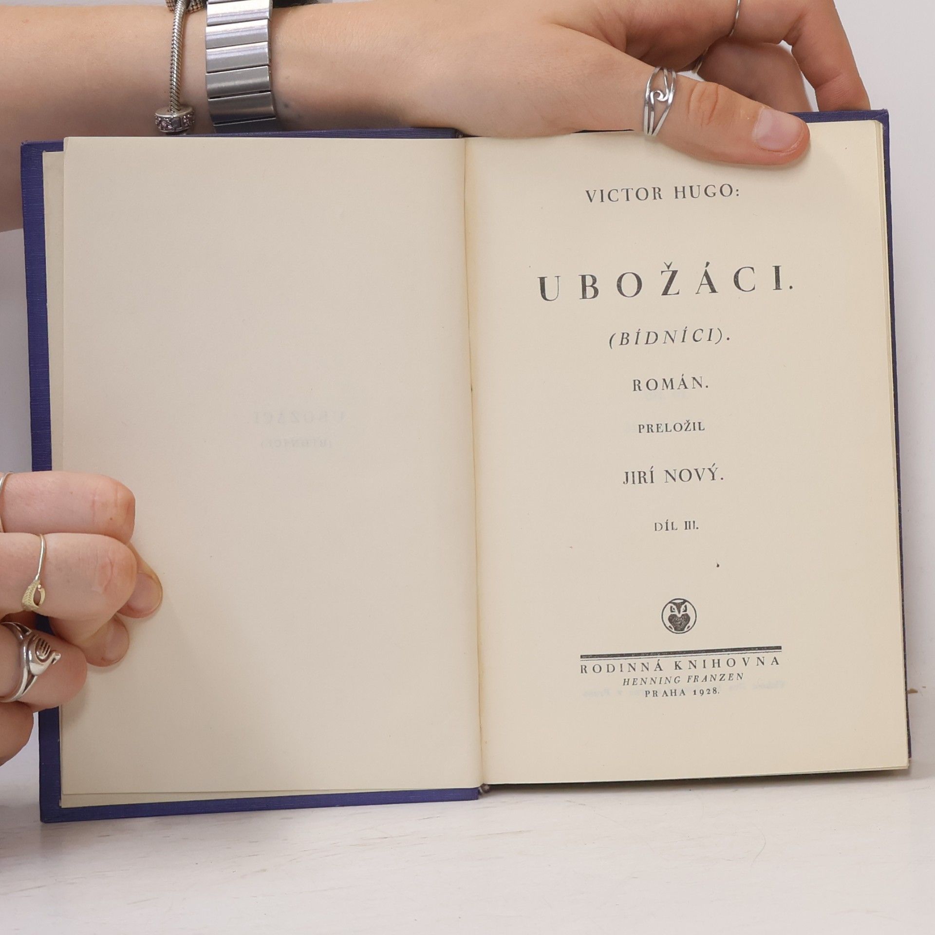 Victor Hugo Ubožáci III.