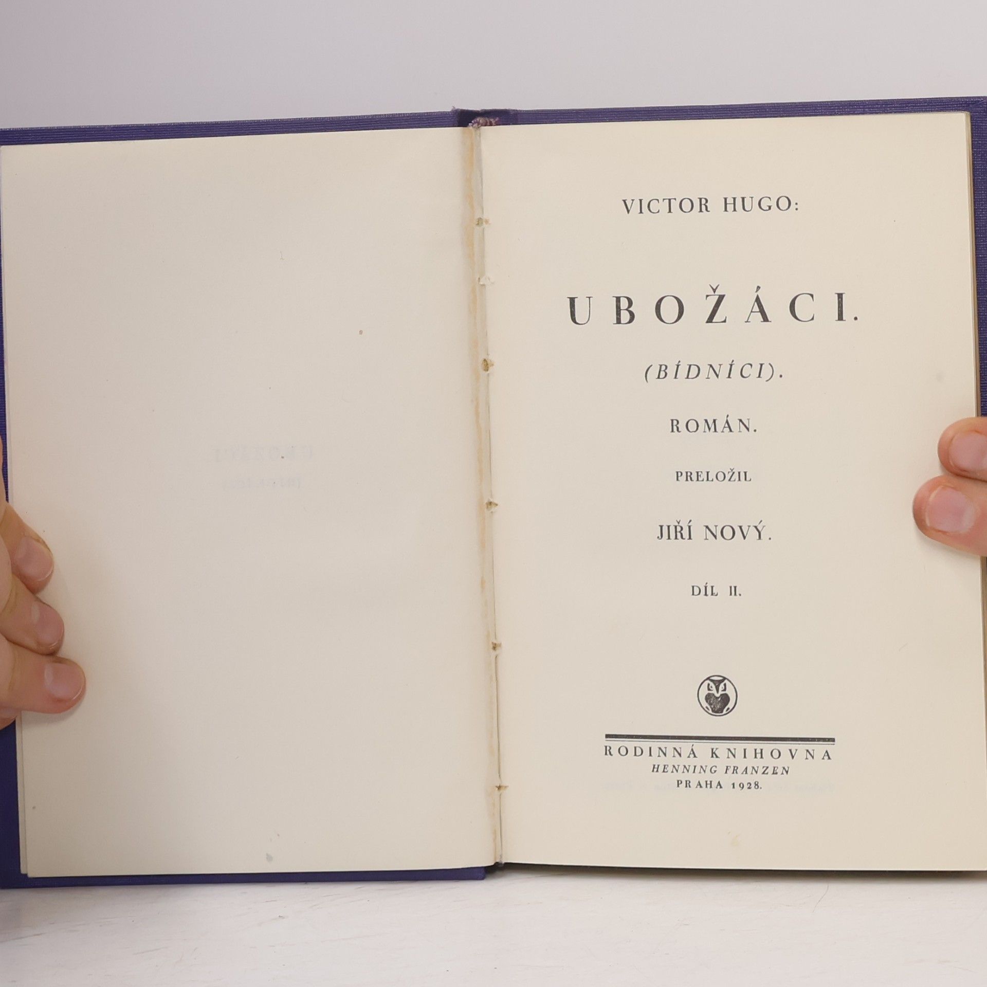 Victor Hugo Ubožáci (Bídníci) II