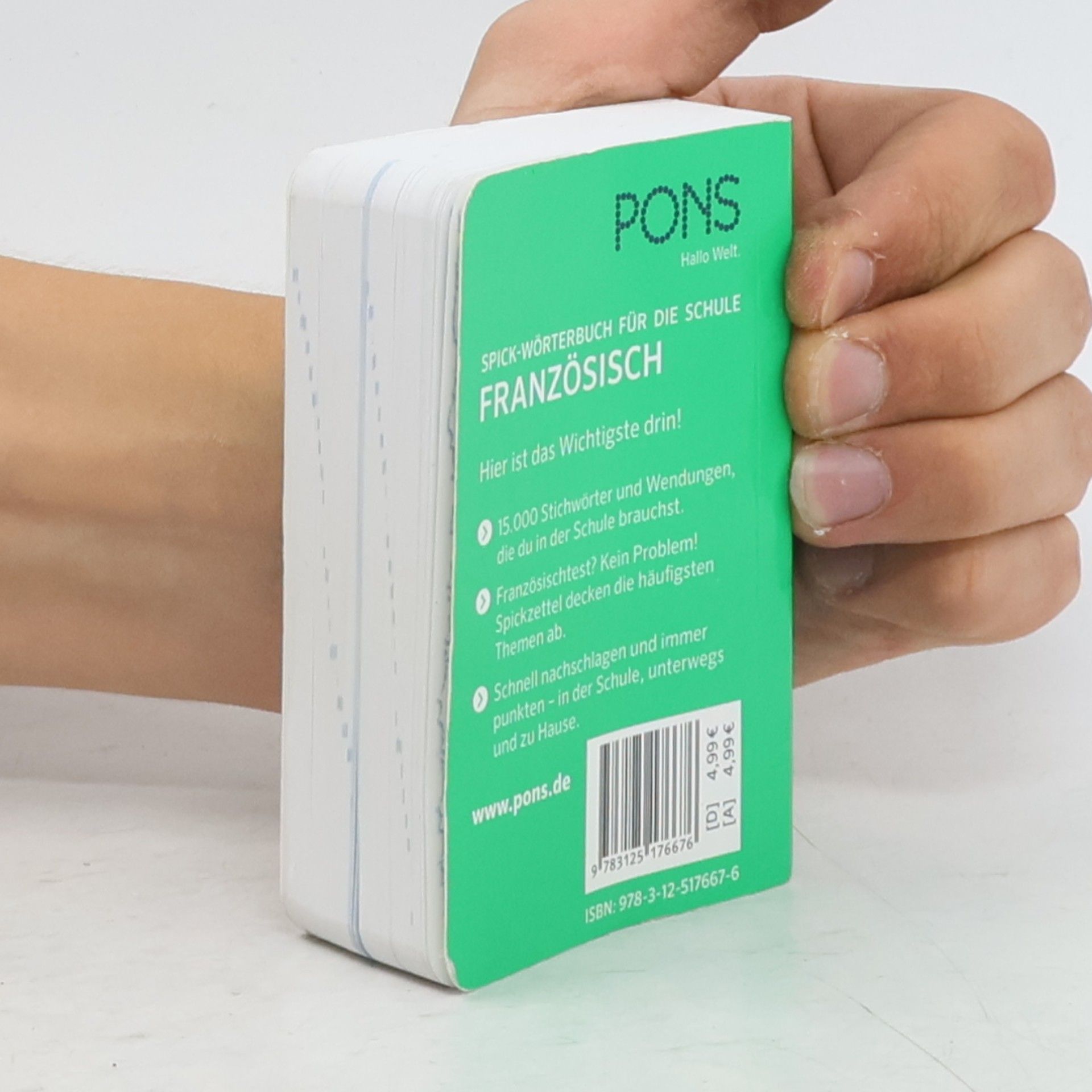 Kolektiv autorů PONS Spick-Wörterbuch für die Schule Französisch