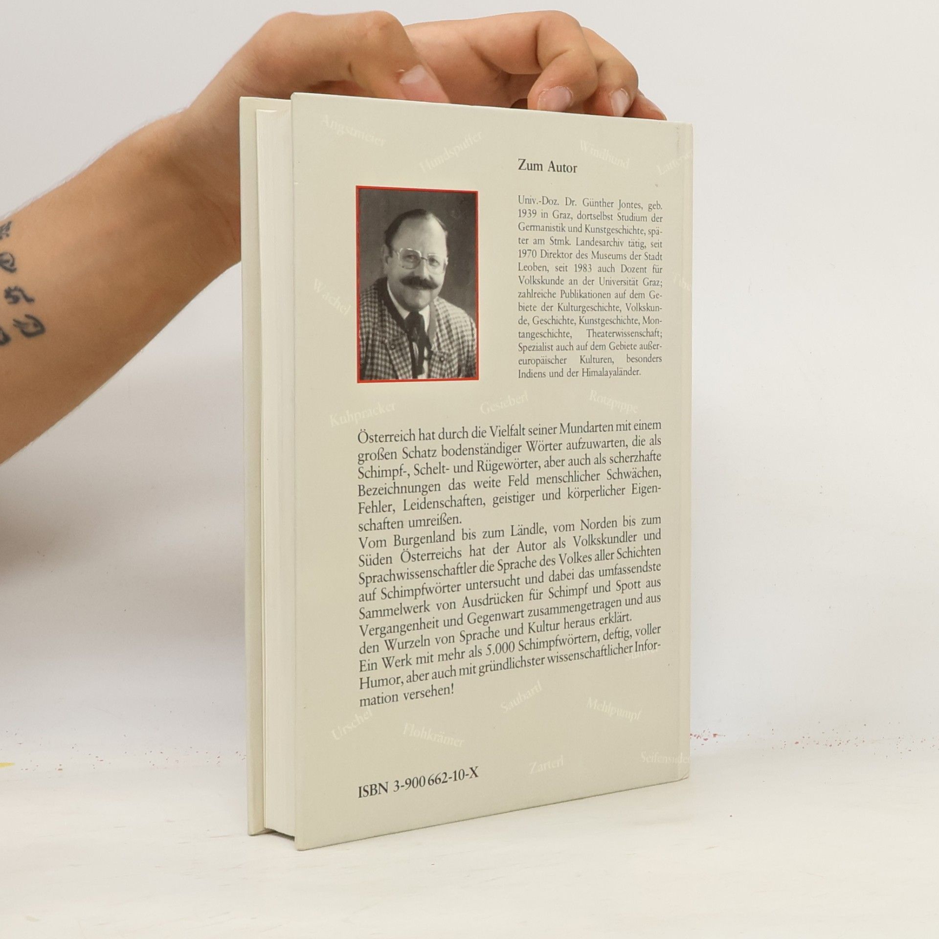 Günther Jontes Das große österreichische Schimpfwörterbuch