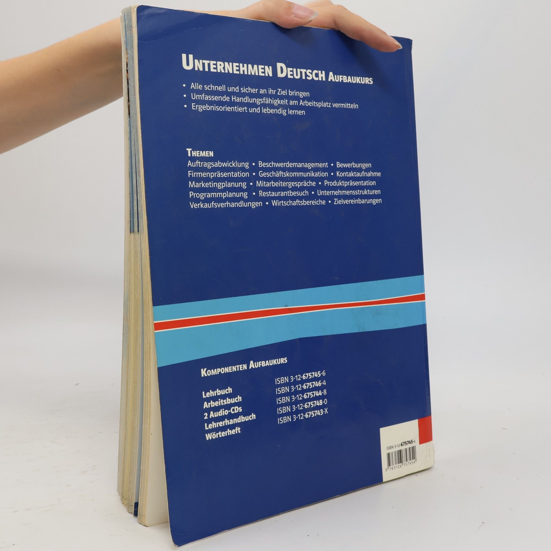 Wolfram Schlenker Unternehmen Deutsch: Aufbaukurs: Lehrbuch