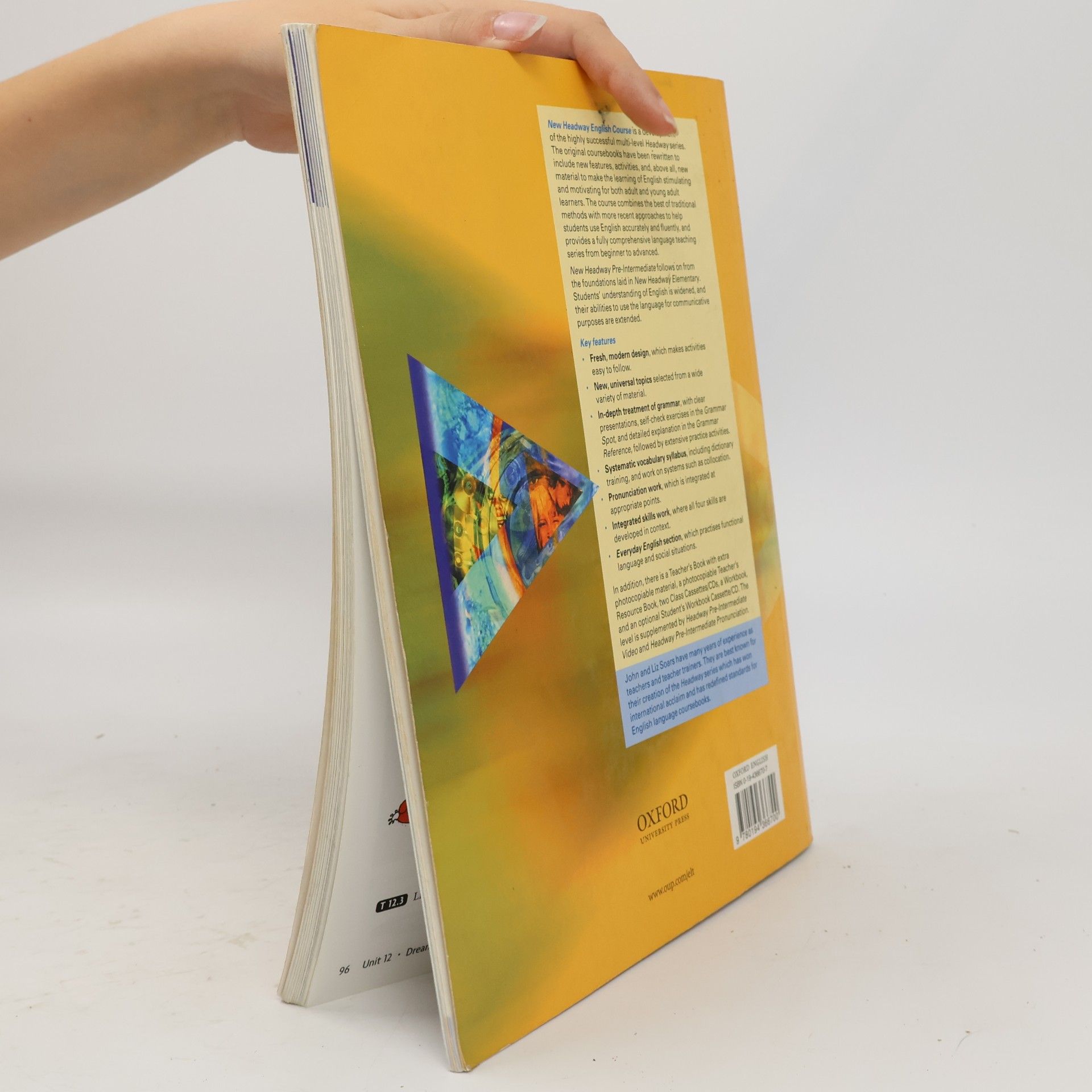 Liz Soars Headway English Course Pre-Intermediate. Student´s book