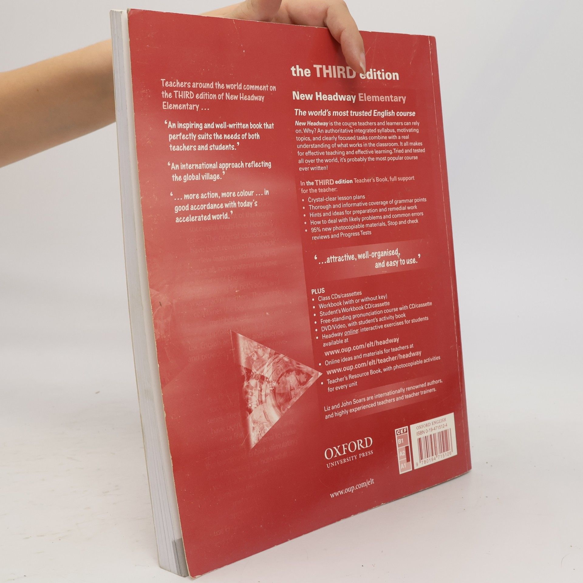 Autores varios New Headway: Elementary Teacher´s Book