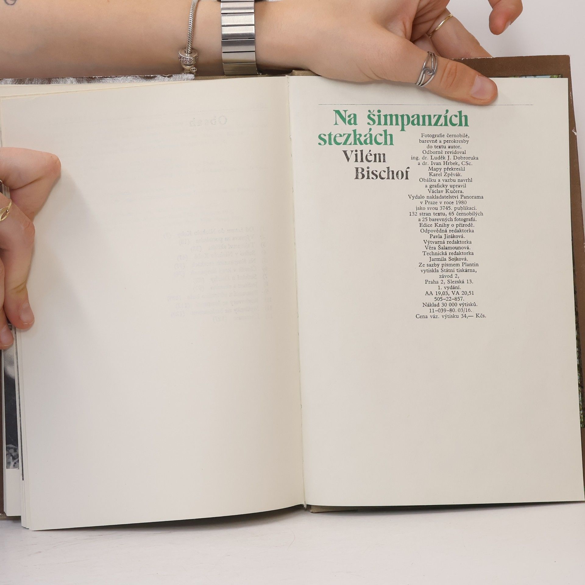 Vilém Bischof Na šimpanzích stezkách