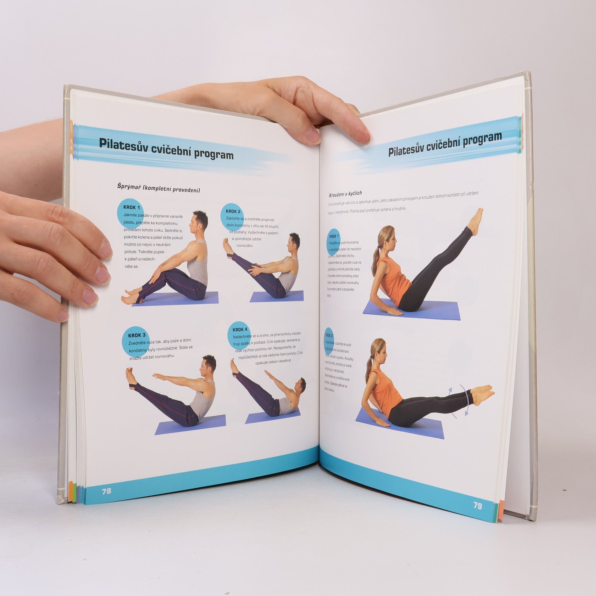 Roger Brignell Cvičíme pilates: Pro začátečníky i pokročilé