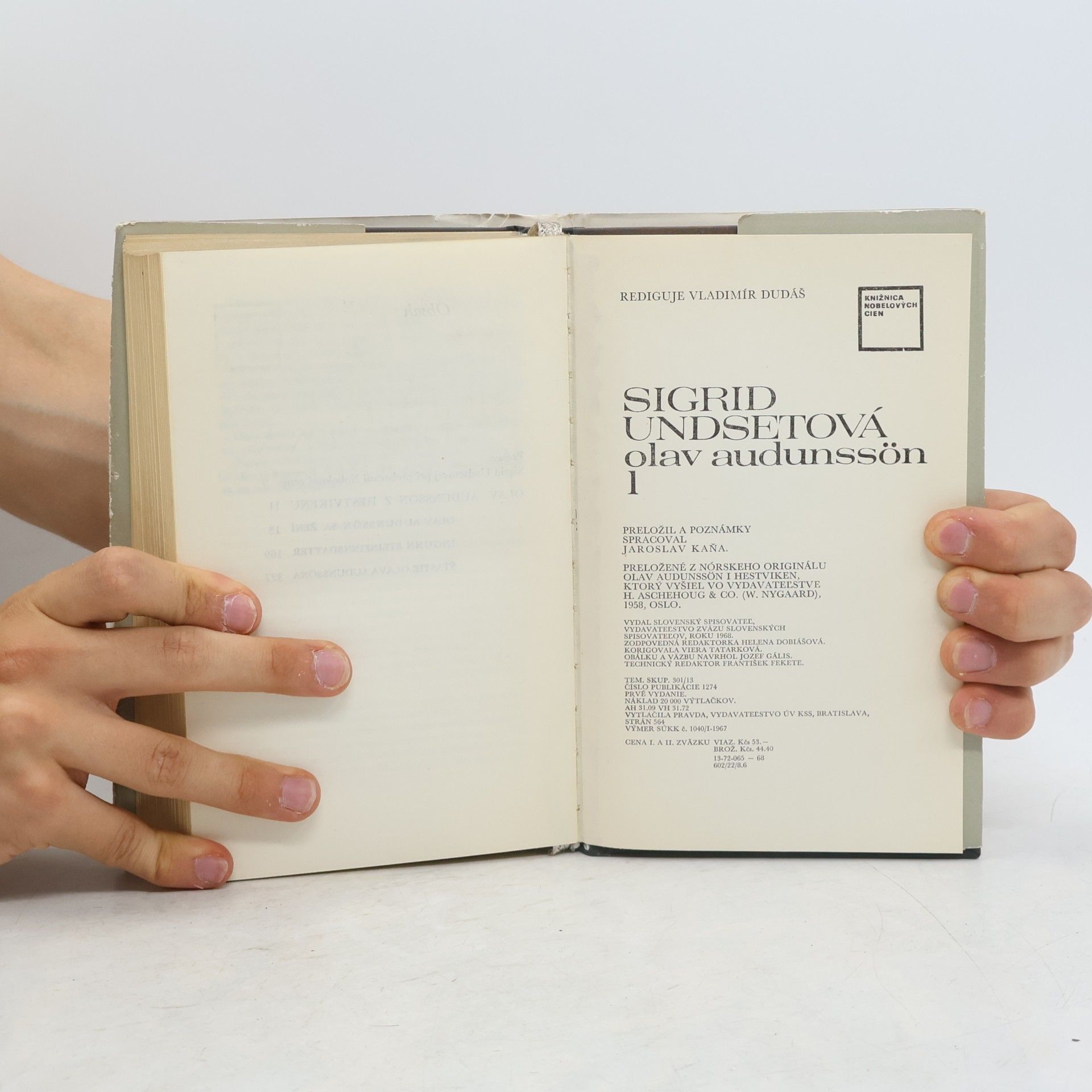 Sigrid Undset Olav Audunssön 1