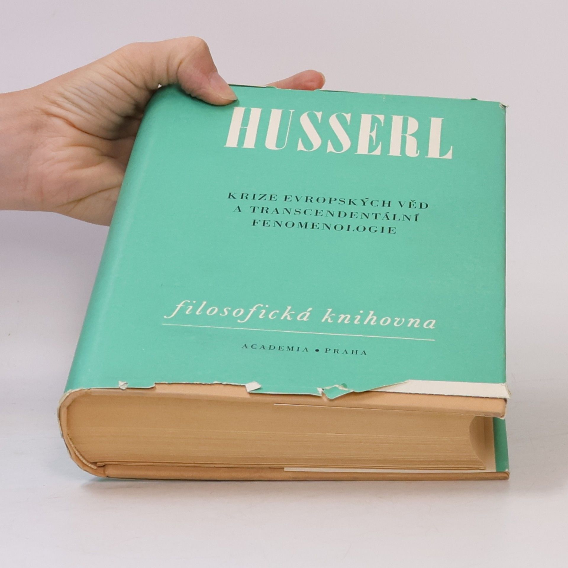 Edmund Husserl Krize evropských věd a transcendentální fenomenologie