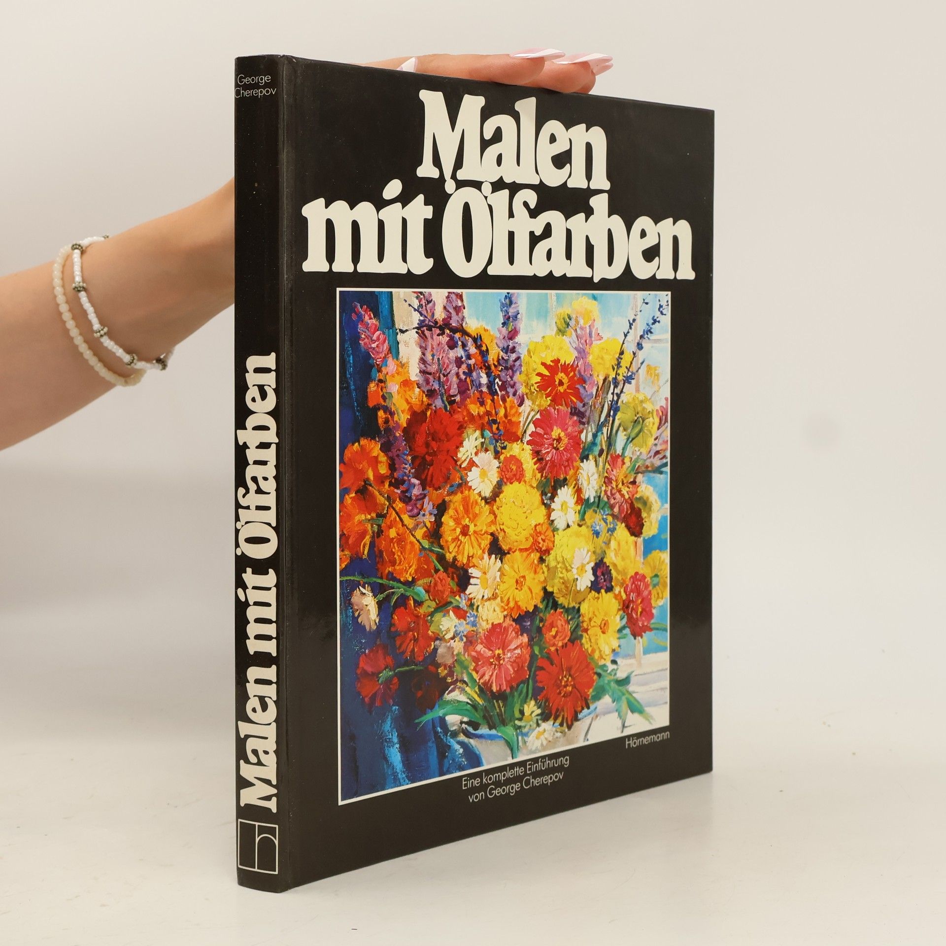 George Cherepov Malen mit Ölfarben