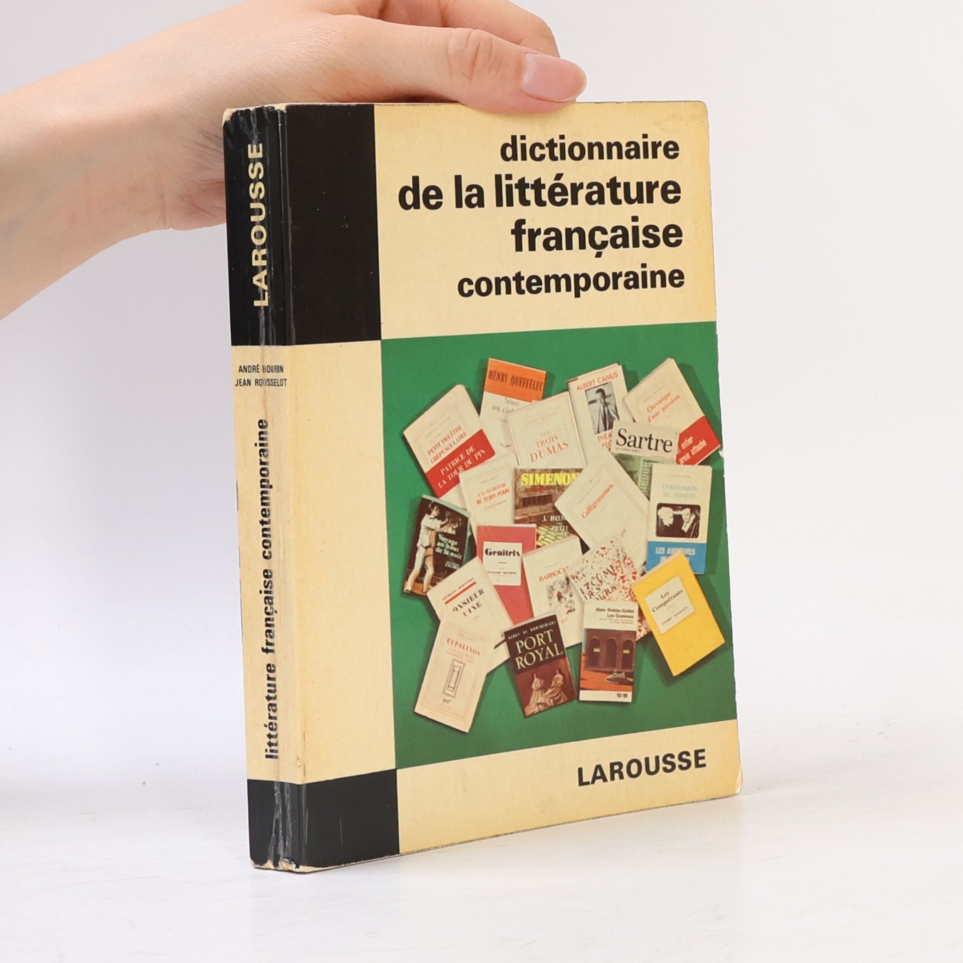 André Bourin Dictionnaire de la littérature française contemporaine