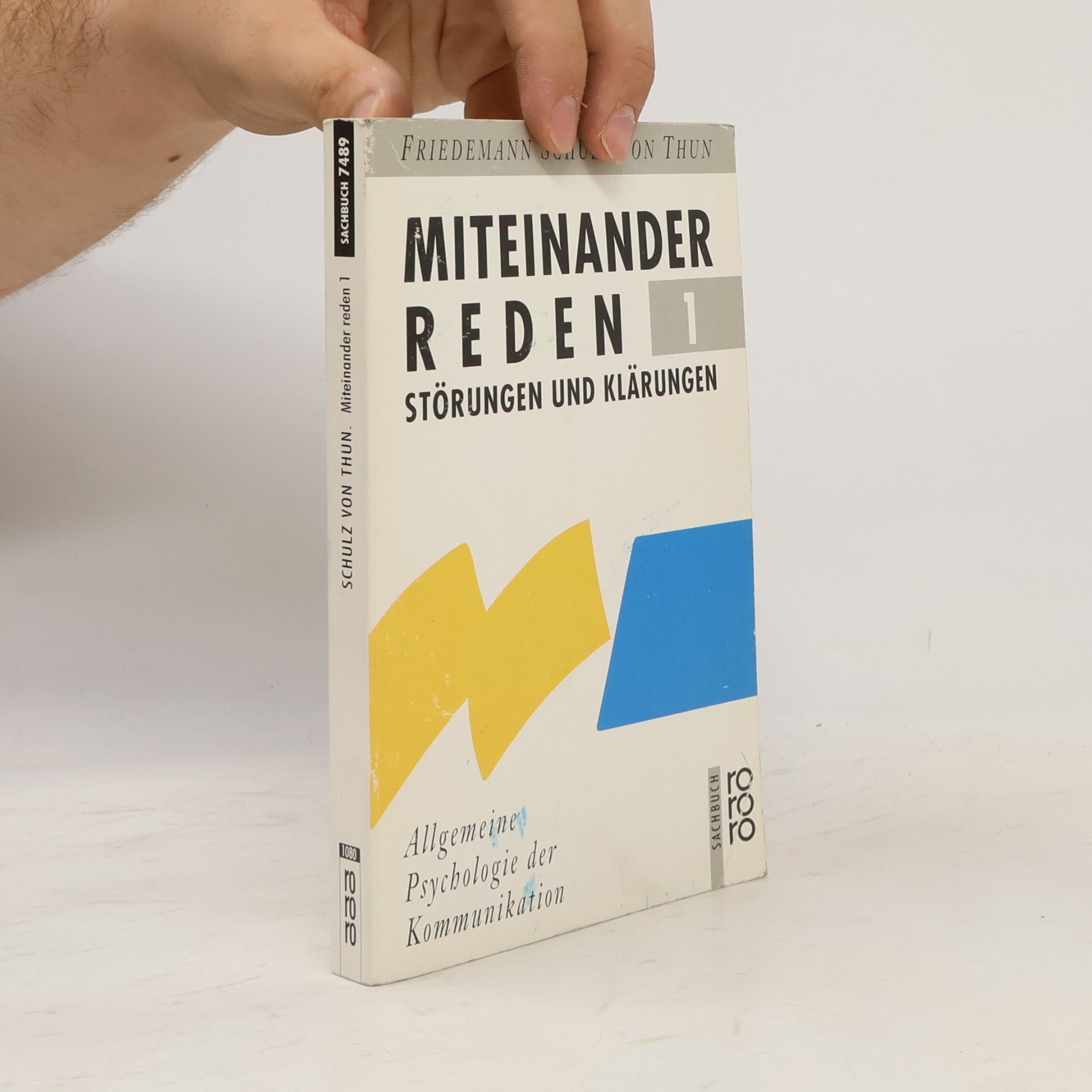 Miteinander reden 1. Störungen und Klärungen