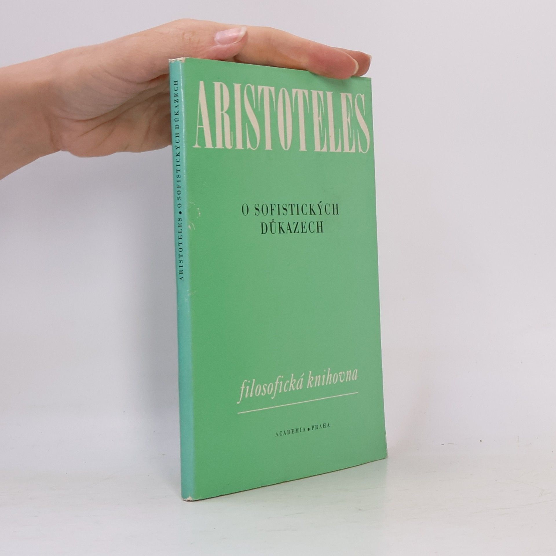Aristotle Aristoteles o sofistických důkazech