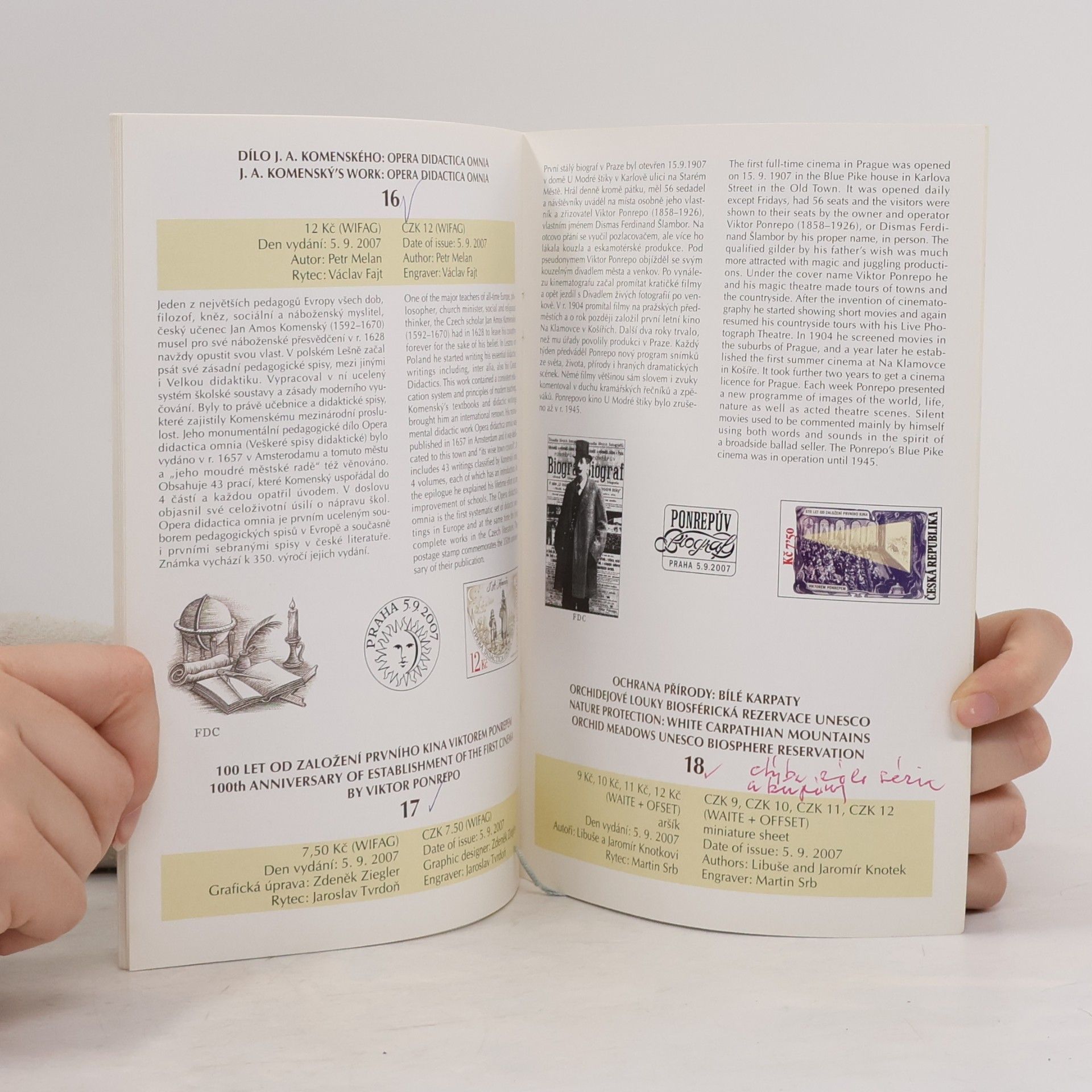 Autorenkollektiv Emisní plán českých poštovních známek pro rok 2007