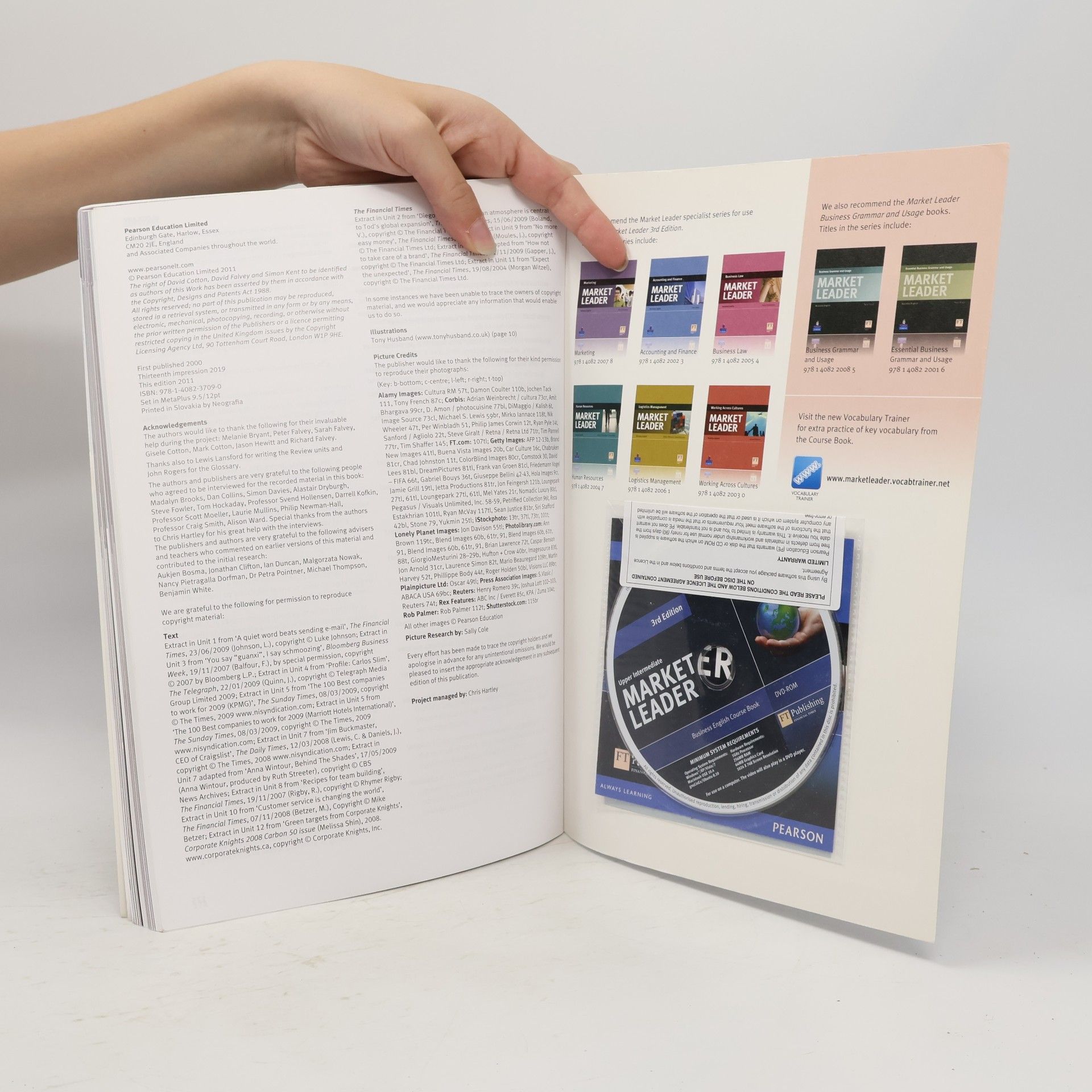 David Cotton Market Leader. Upper Intermediate. Business English Course Book