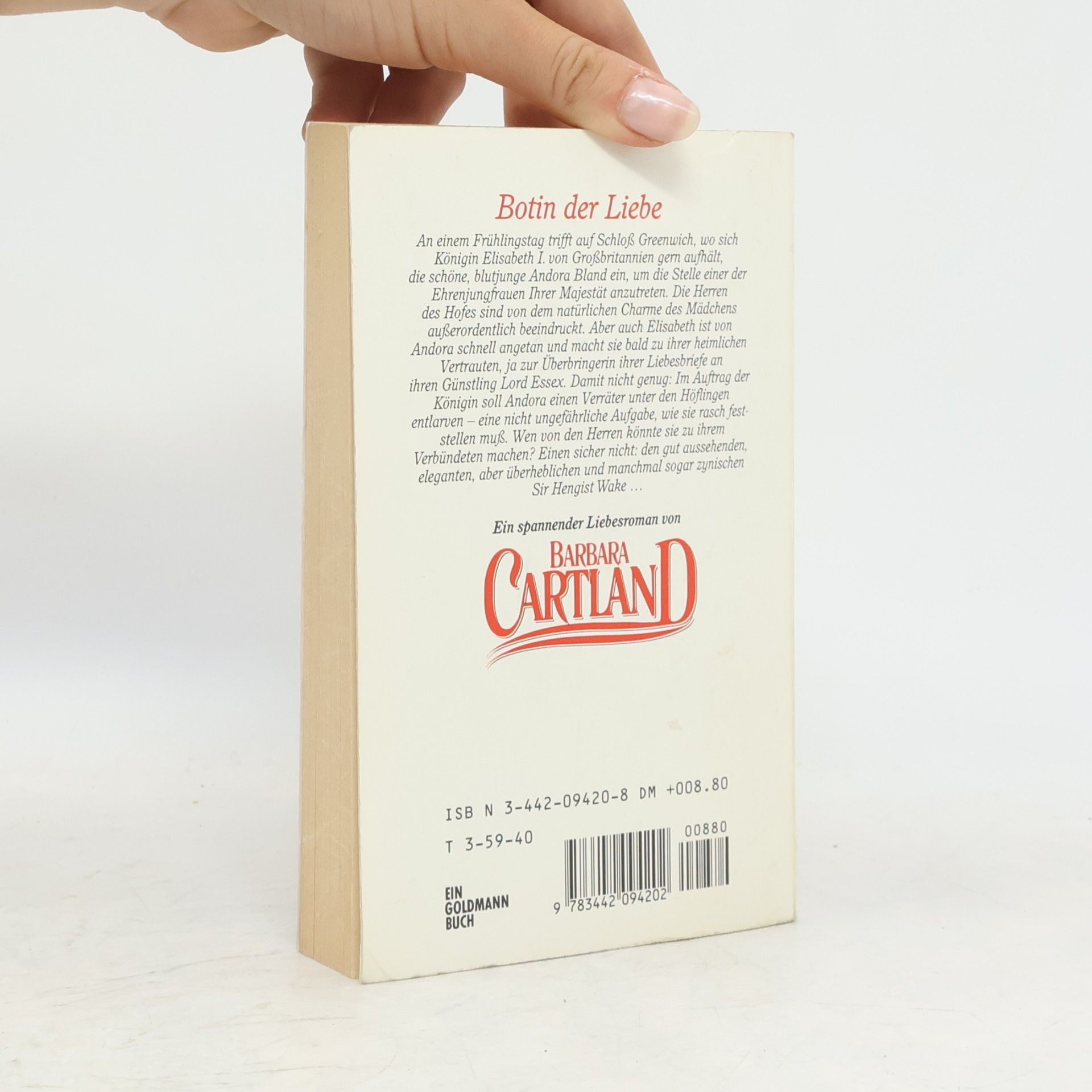 Barbara Cartland Botin der Liebe