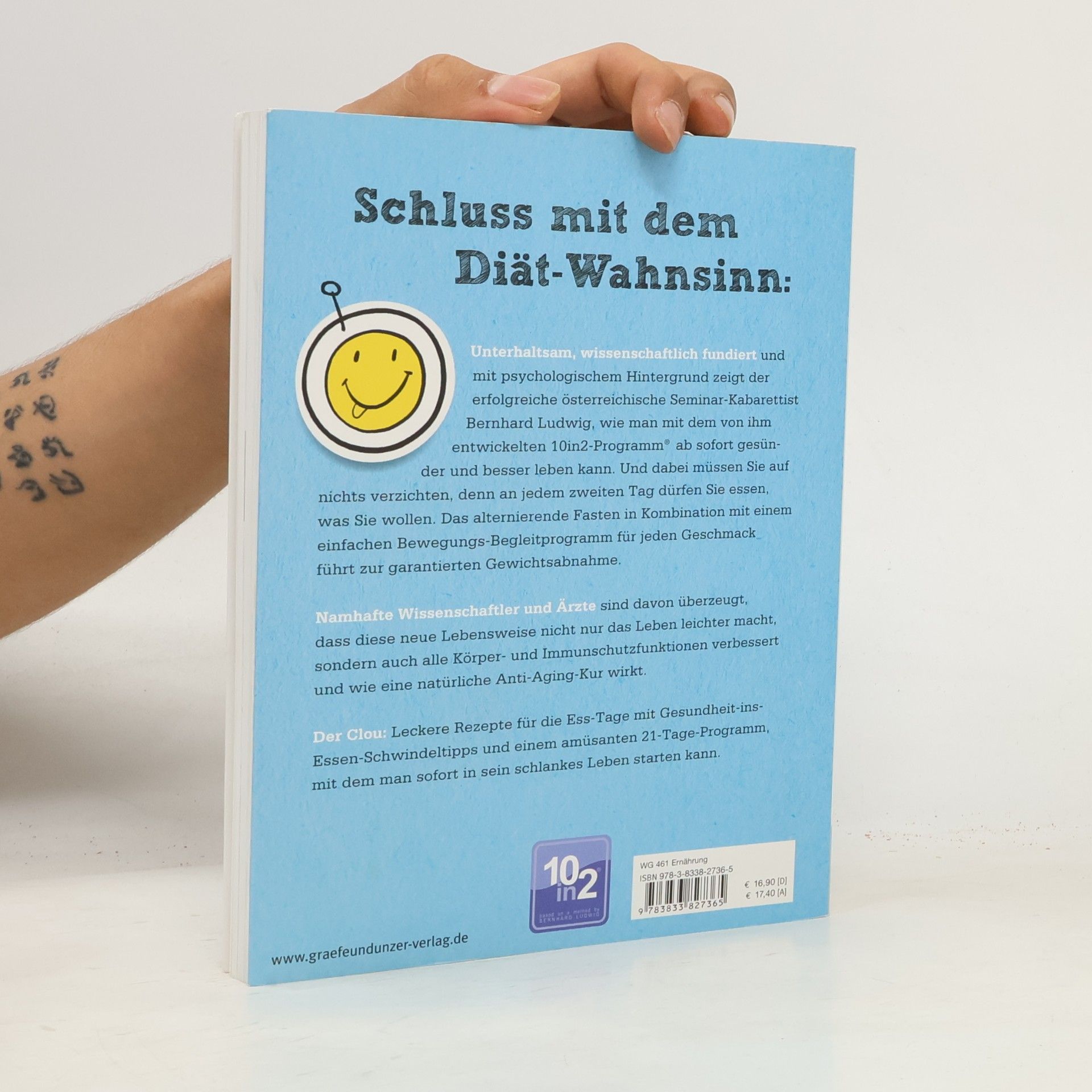 Bernhard Ludwig Die Morgen darf ich essen was ich will Diät