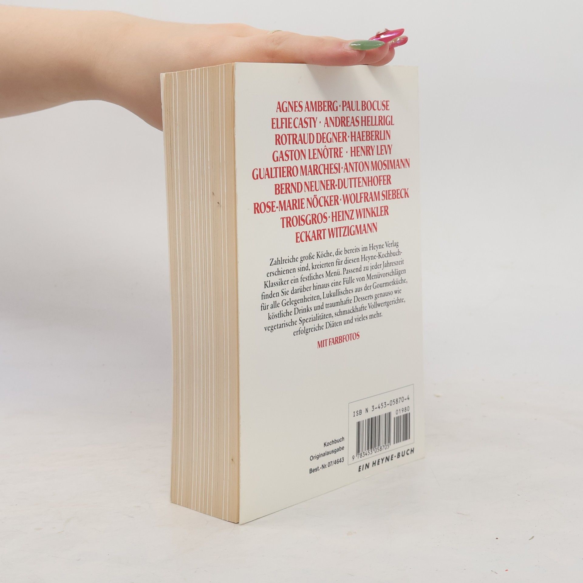 Agnes Amberg Das Heyne-Kochbuch des Jahres