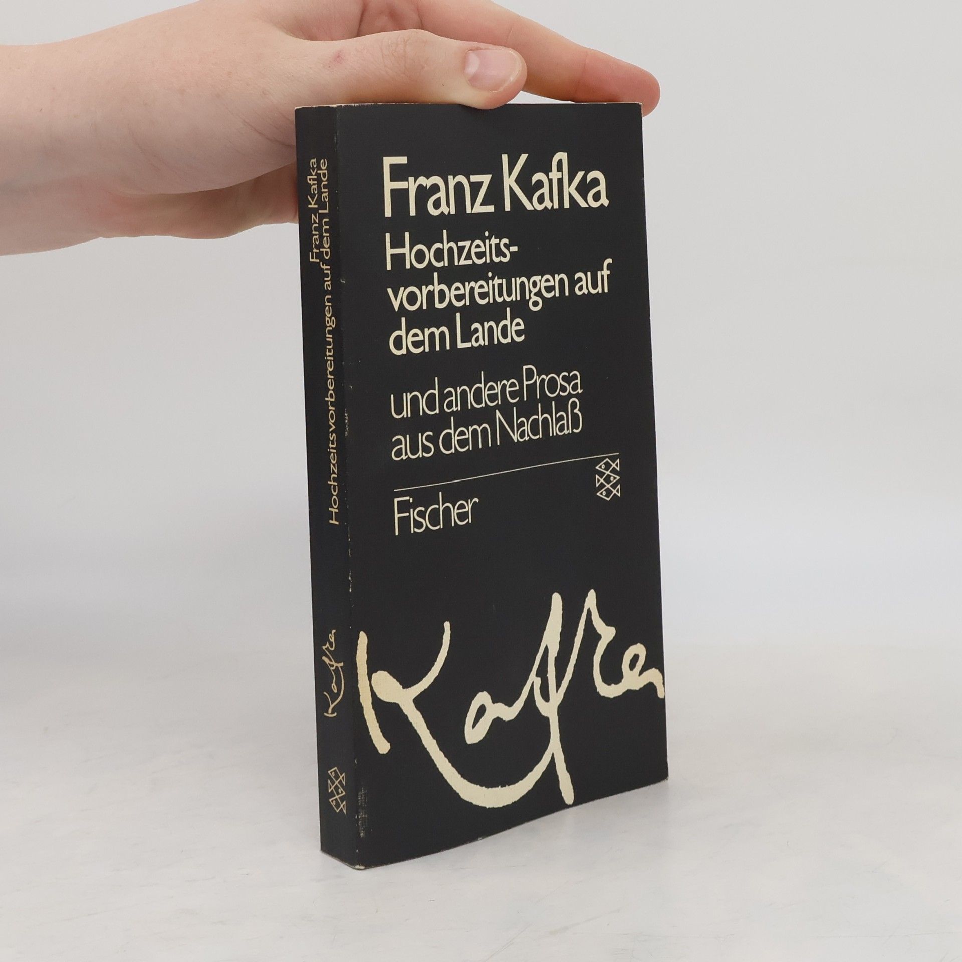Franz Kafka Hochzeits- vorbereitungen auf dem Lande und andere Prosa aus dem Nachlaß