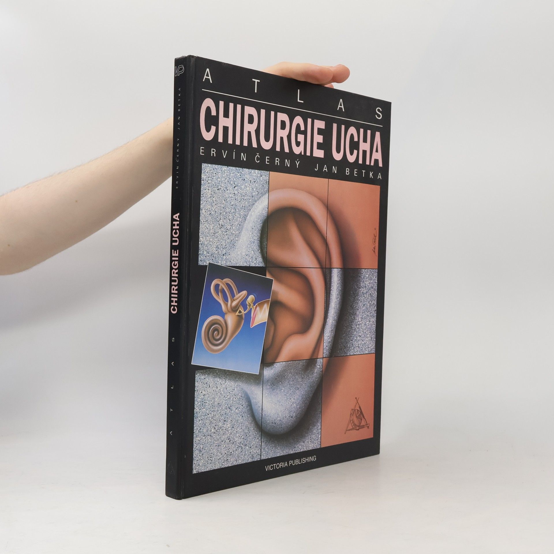 Ervín Černý Atlas chirurgie ucha