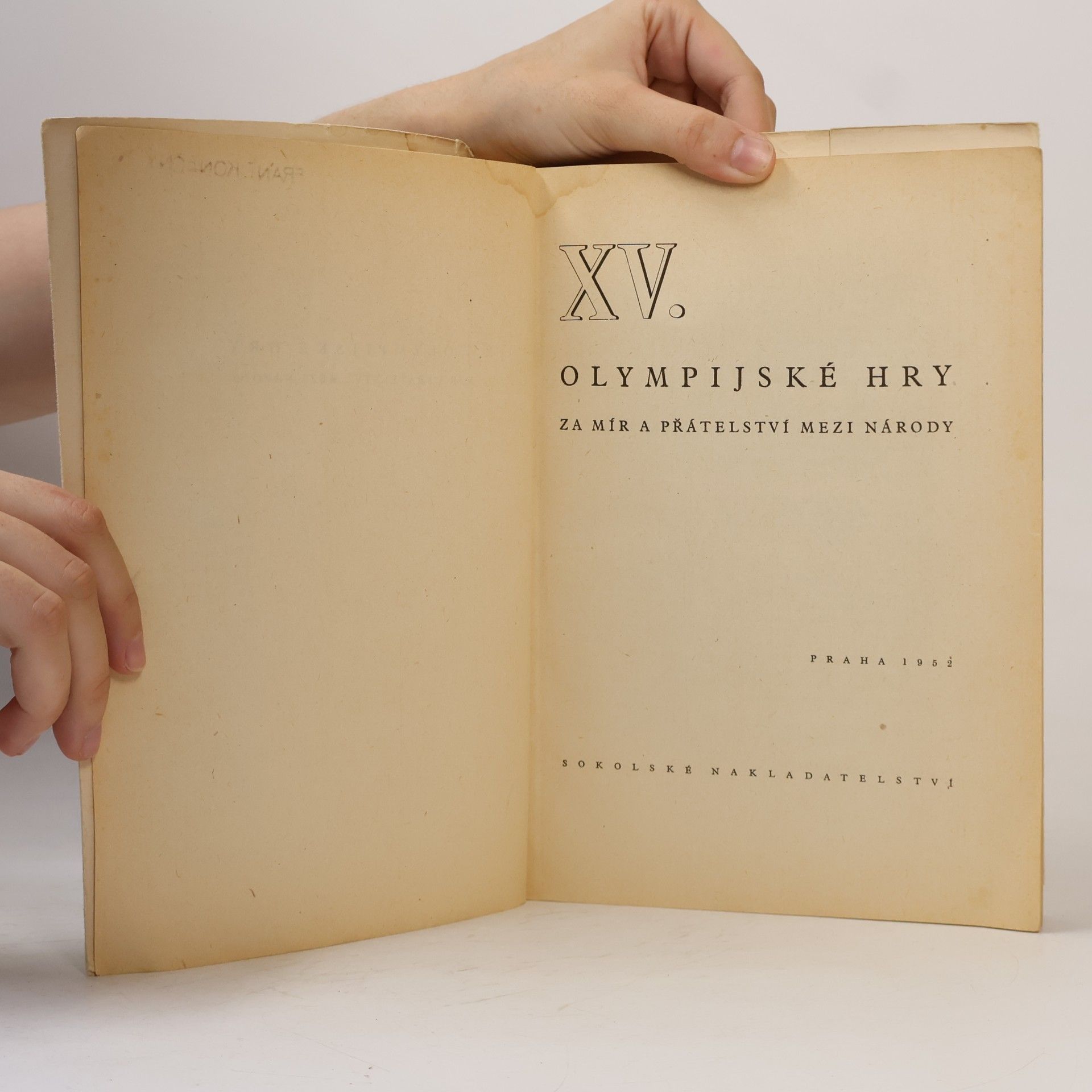 Kolektiv autorů XV. Olympijské hry