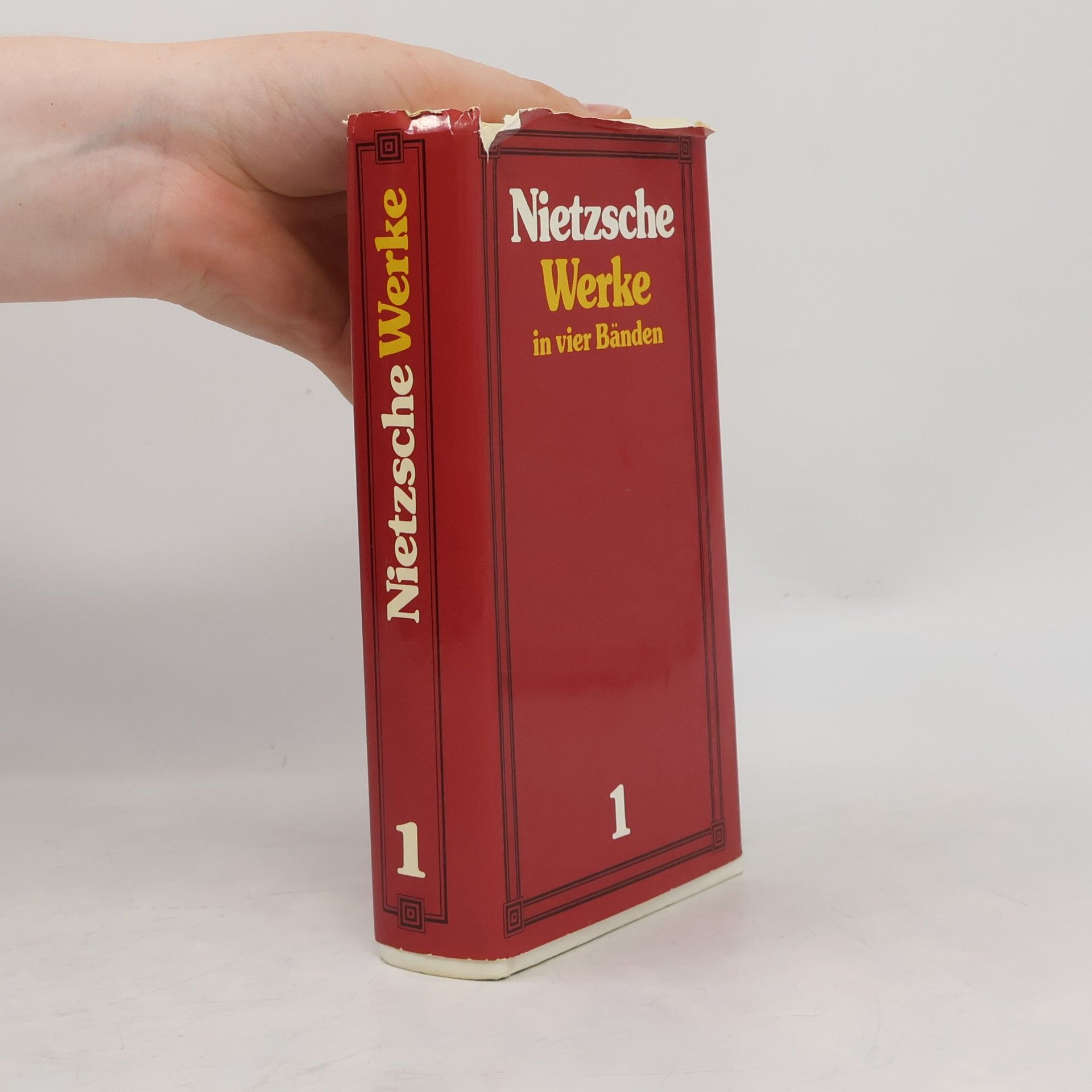 Friedrich Nietzsche Werke in vier Bänden 1