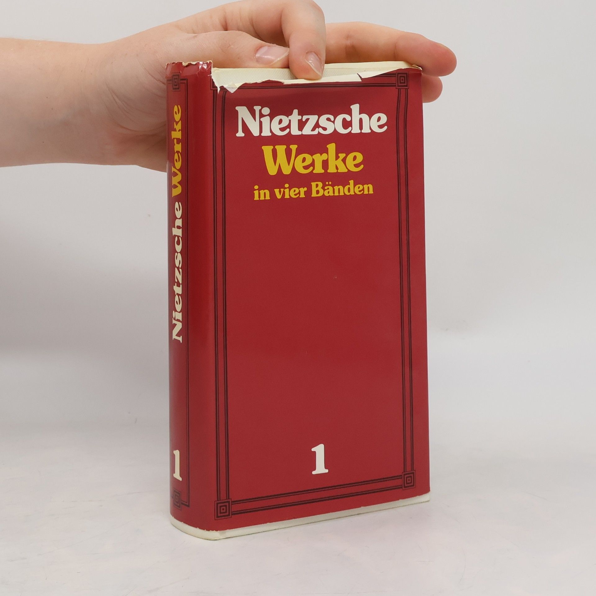 Friedrich Nietzsche Werke in vier Bänden 1
