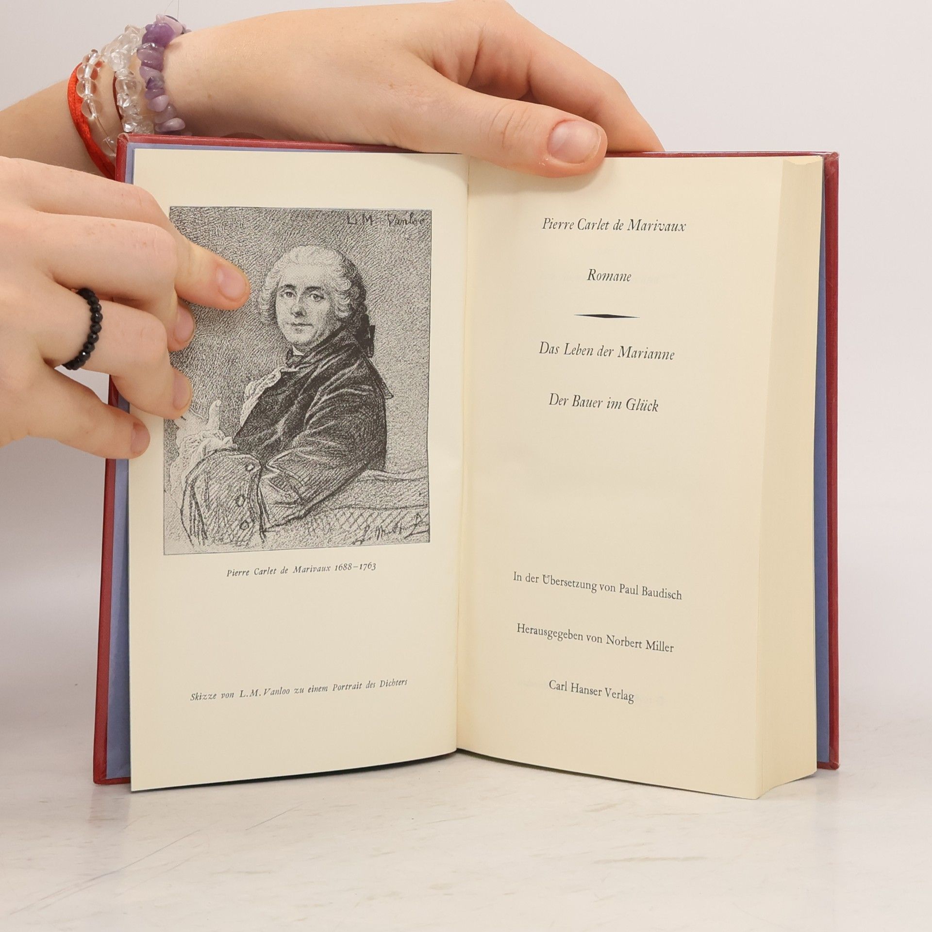 Pierre Carlet Marivaux Das Leben der Marianne/Der Bauer im Glück