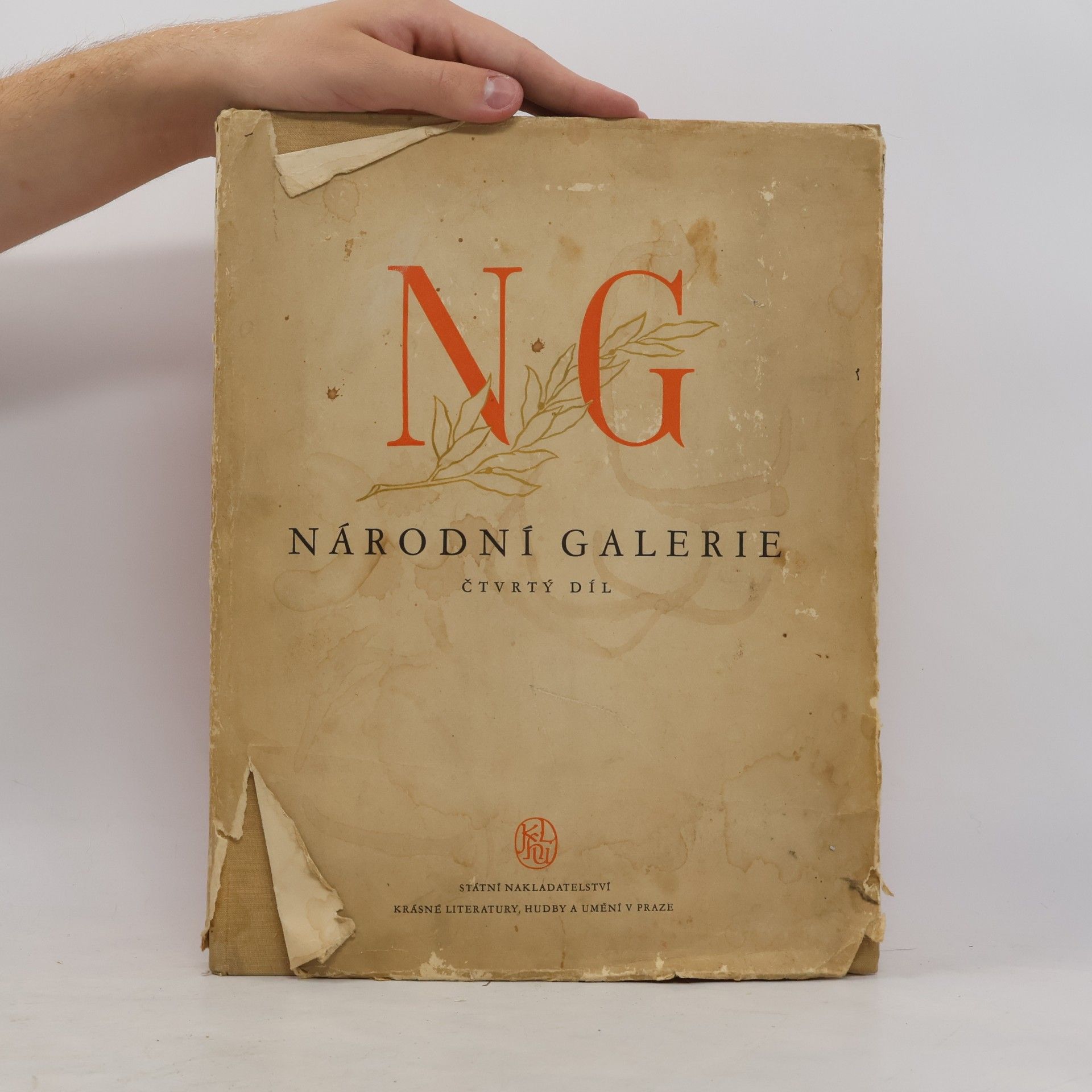 Vladimír Novotný Národní galerie. Čtvrtý díl. České malířství konce XIX. a začátku XX. století.