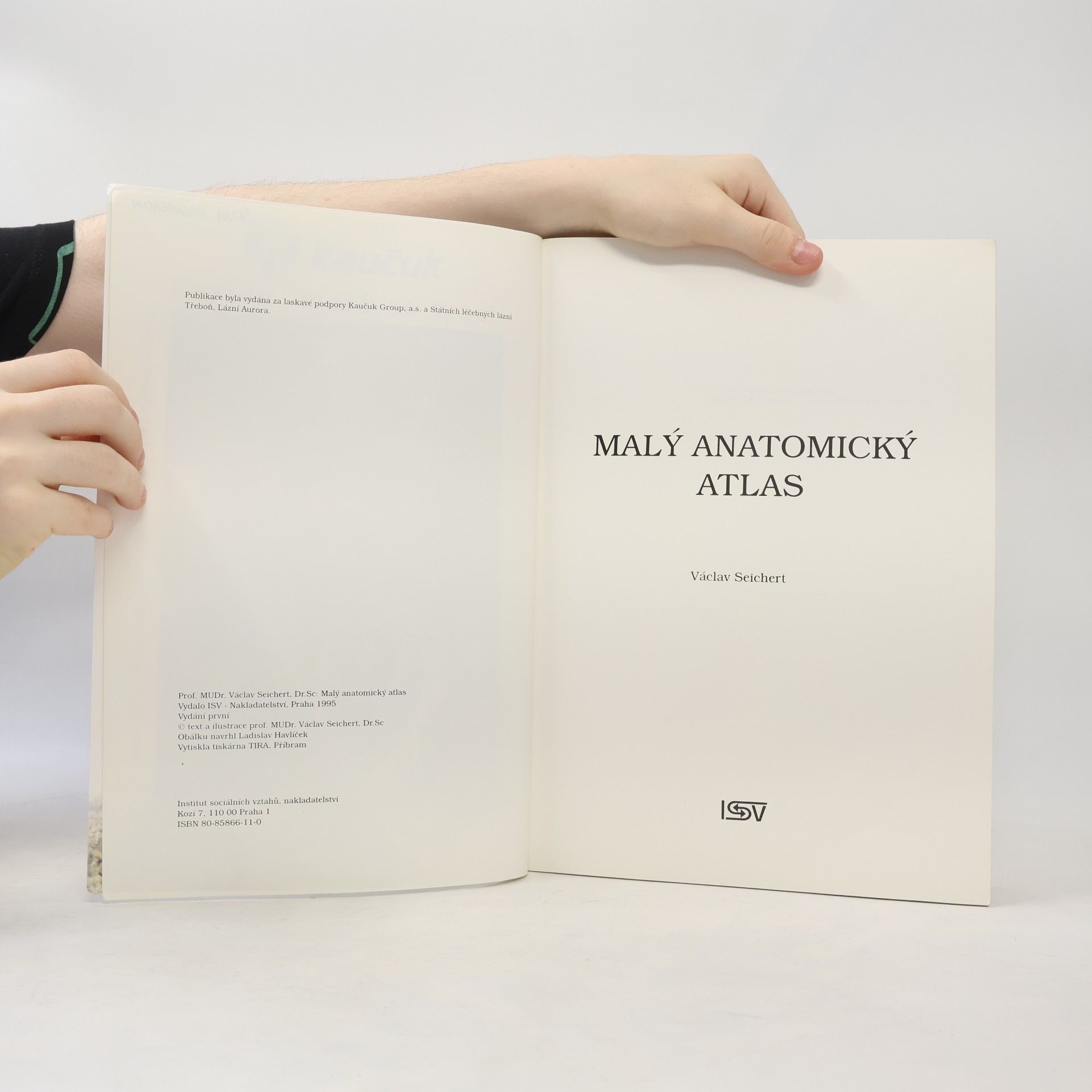 Václav Seichert Malý anatomický atlas