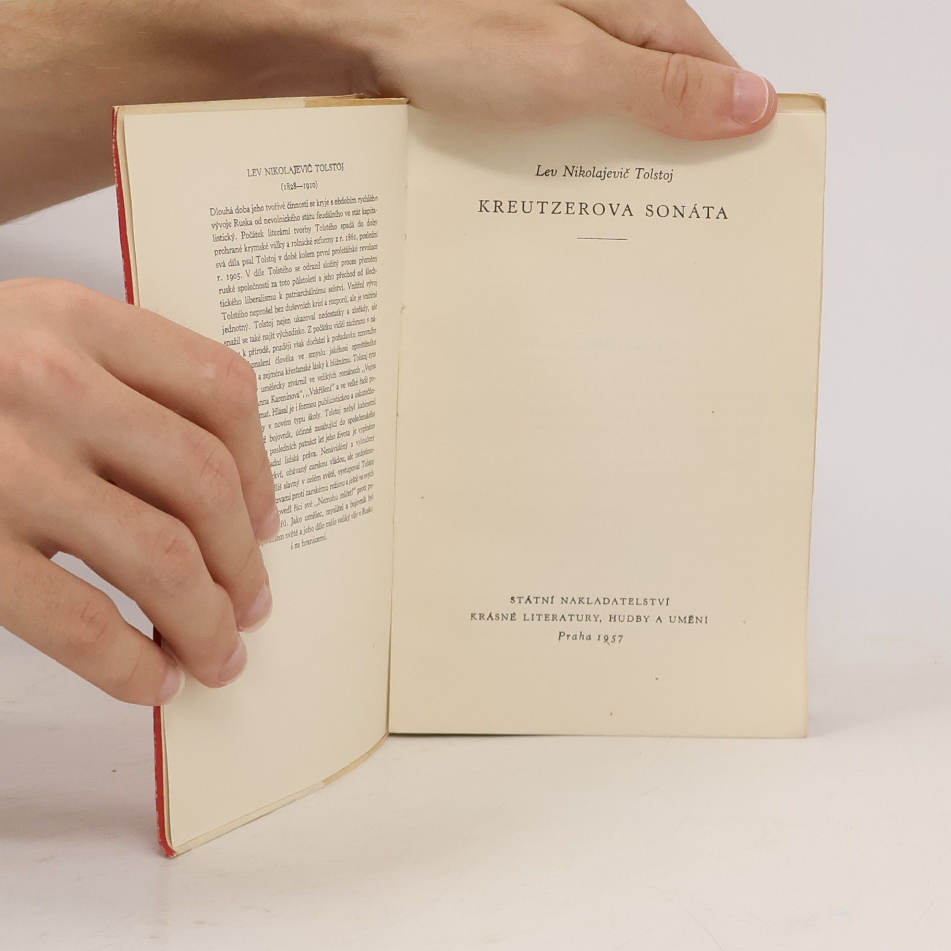Lev Nikolajevič Tolstoj Kreutzerova sonáta