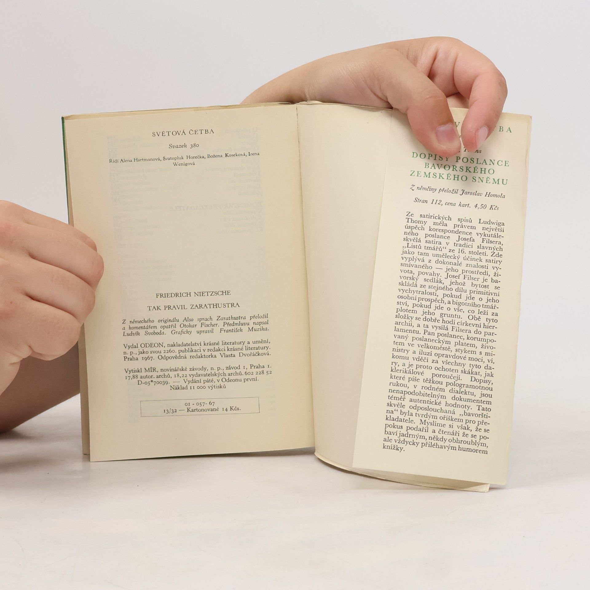 Friedrich Nietzsche Tak pravil Zarathustra