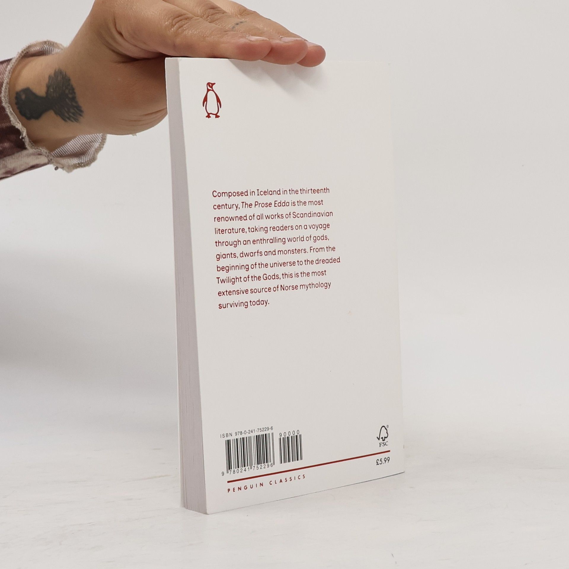 Snorri Sturluson Penguin Archive: The Prose Edda