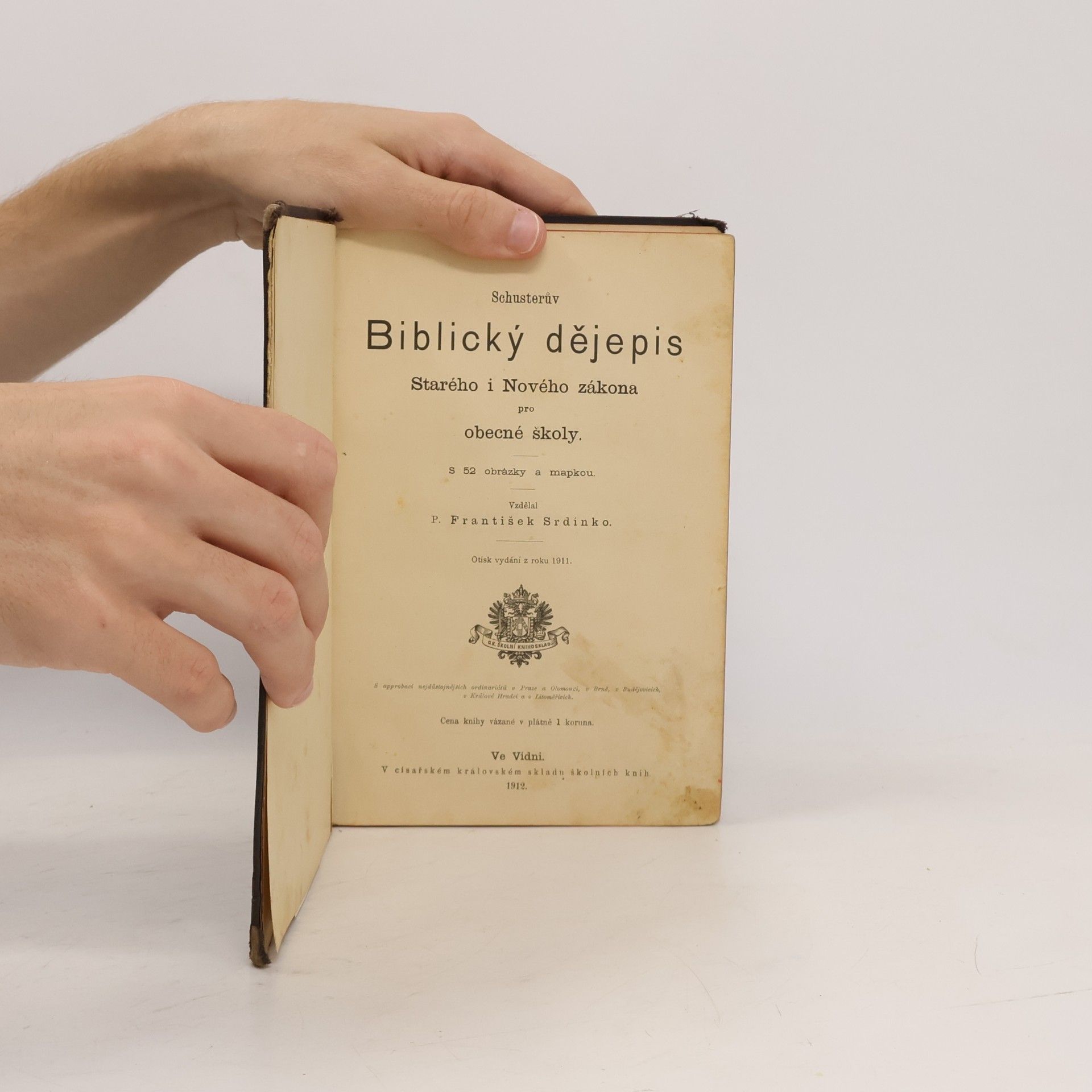 Srdínko František Schusterův biblický dějepis