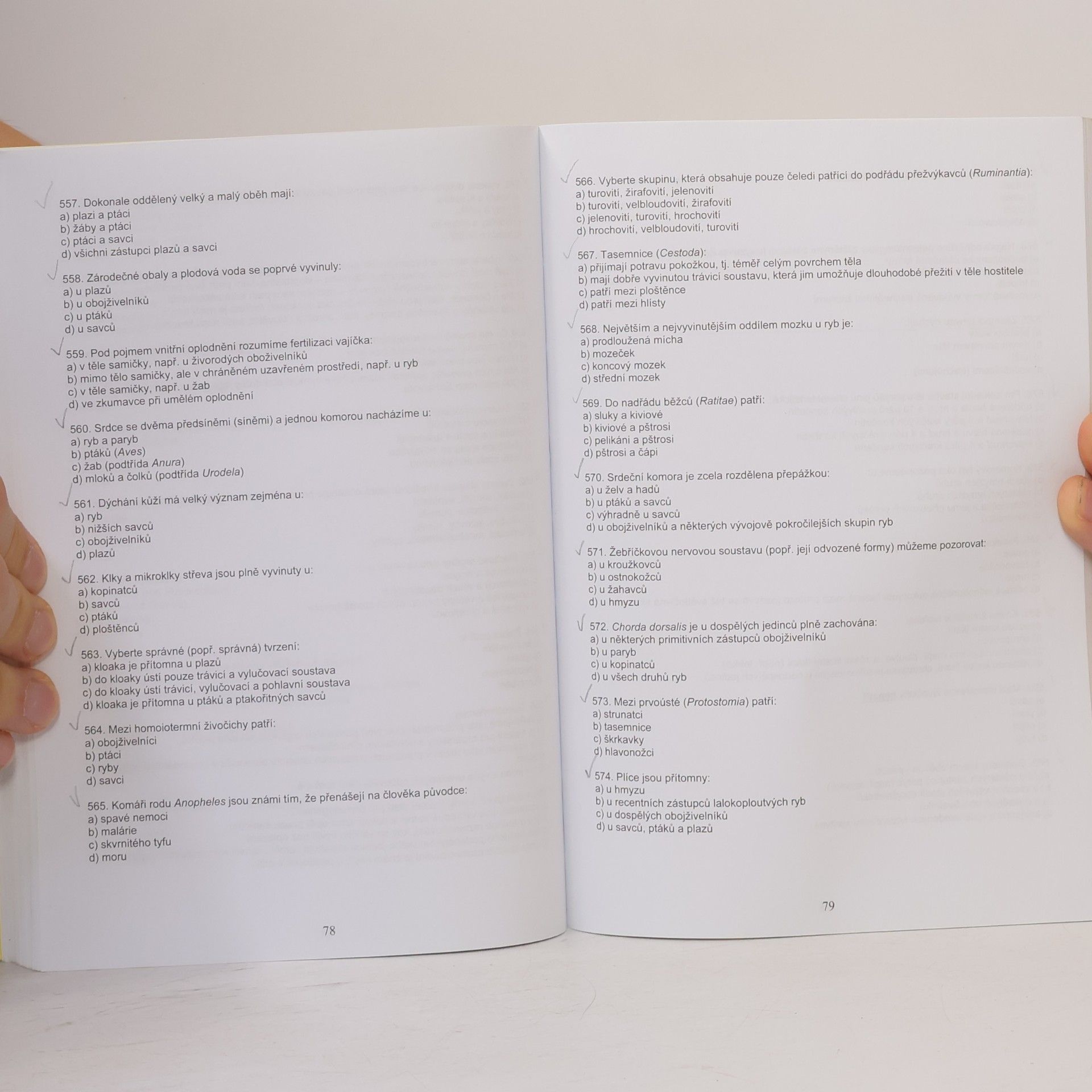 Eduard Kočárek Modelové otázky z biologie pro přijímací zkoušky