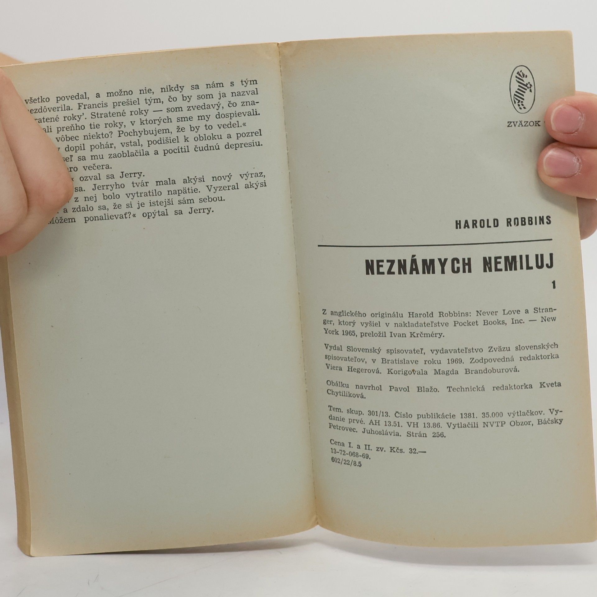 Harold Robbins Neznámych nemiluj 1