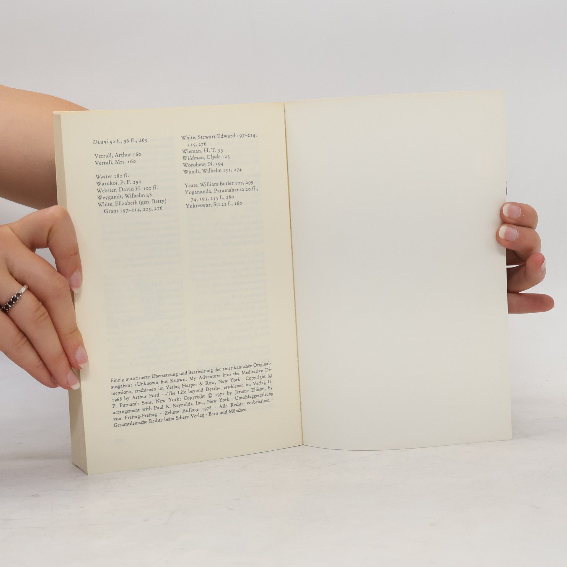 Arthur A. Ford Bericht vom Leben nach dem Tode