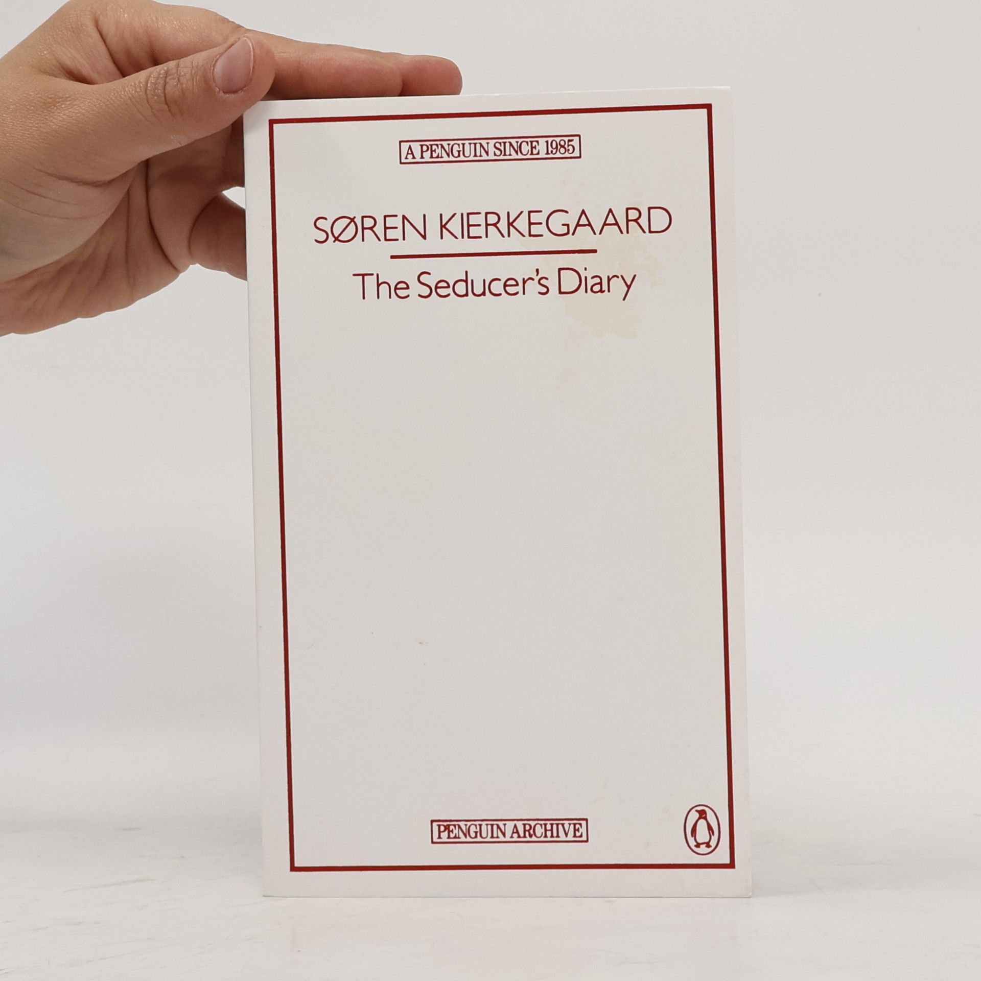 Søren Kierkegaard The Seducer’s Diary
