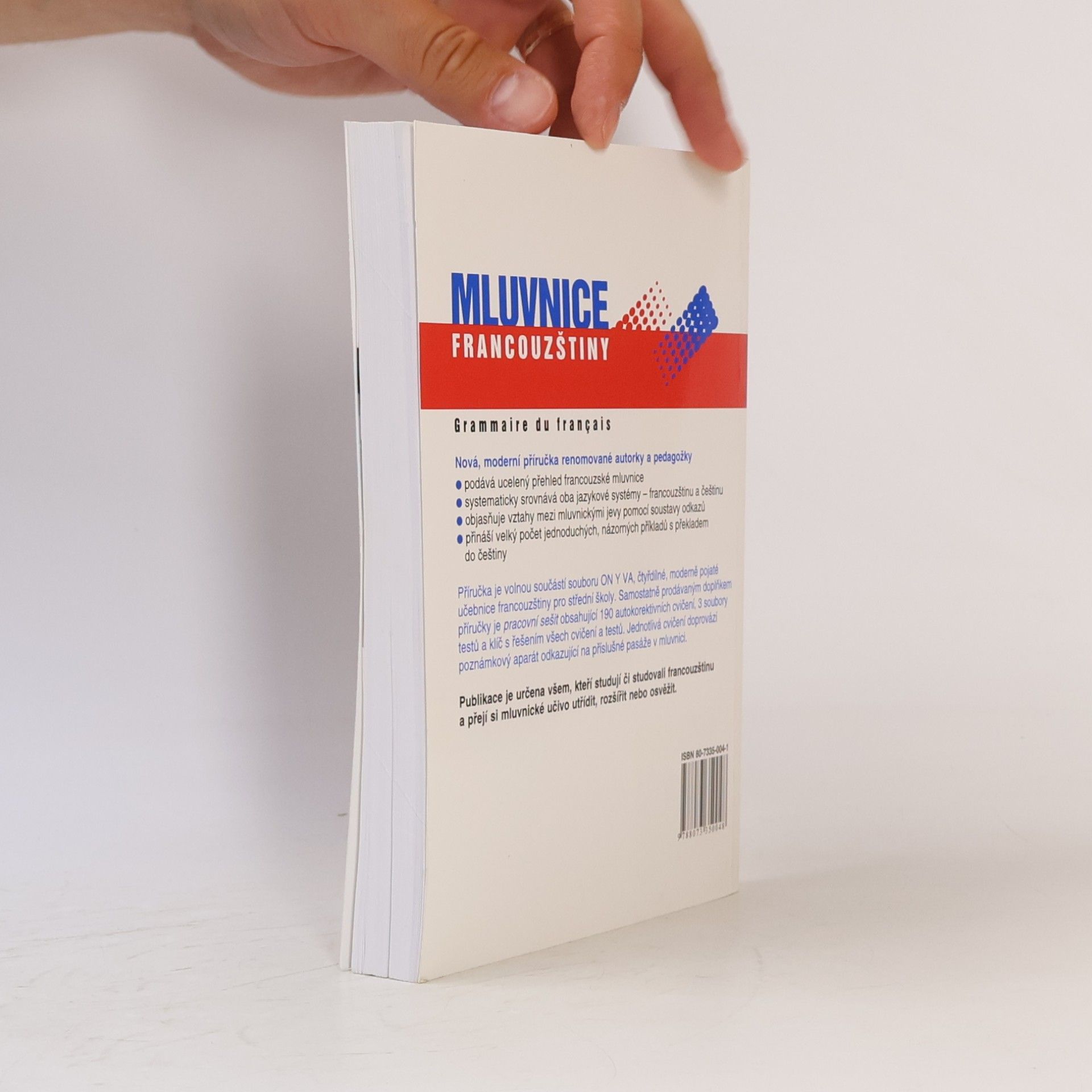Jitka Taišlová Mluvnice francouzštiny = Grammaire du français