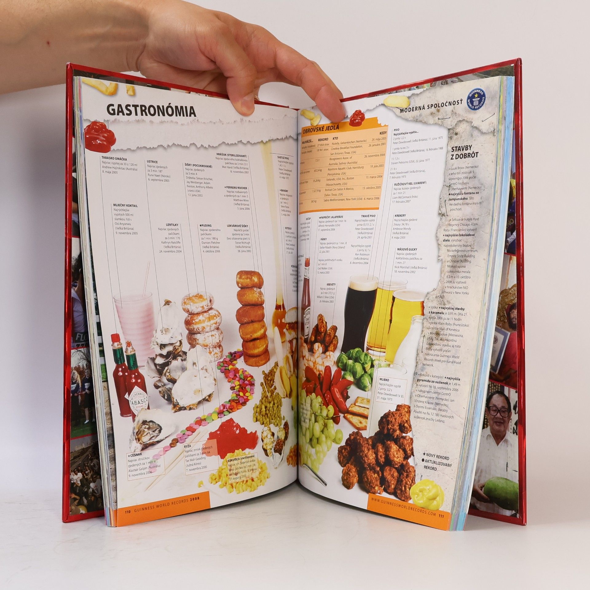 Various authors Guinness world records 2008: Kniha svetových rekordov
