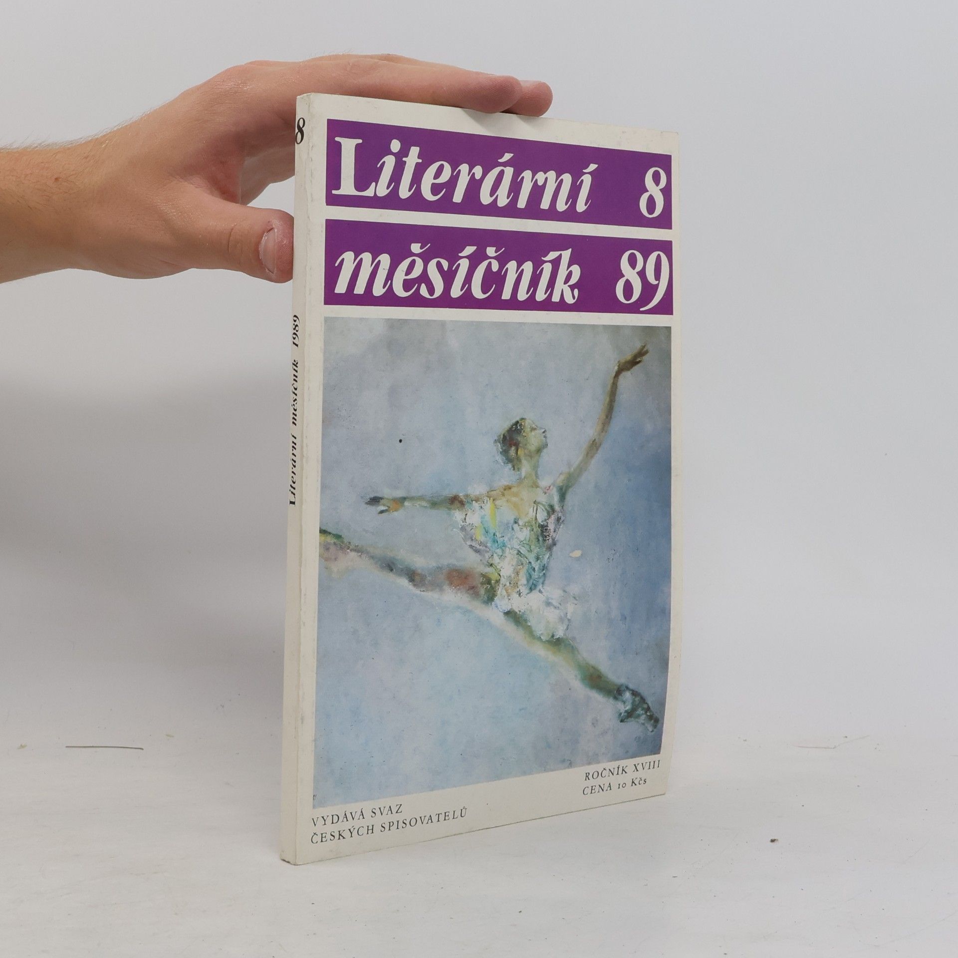 Auteurscollectief Literární měsíčník (číslo 8, ročník 1989)