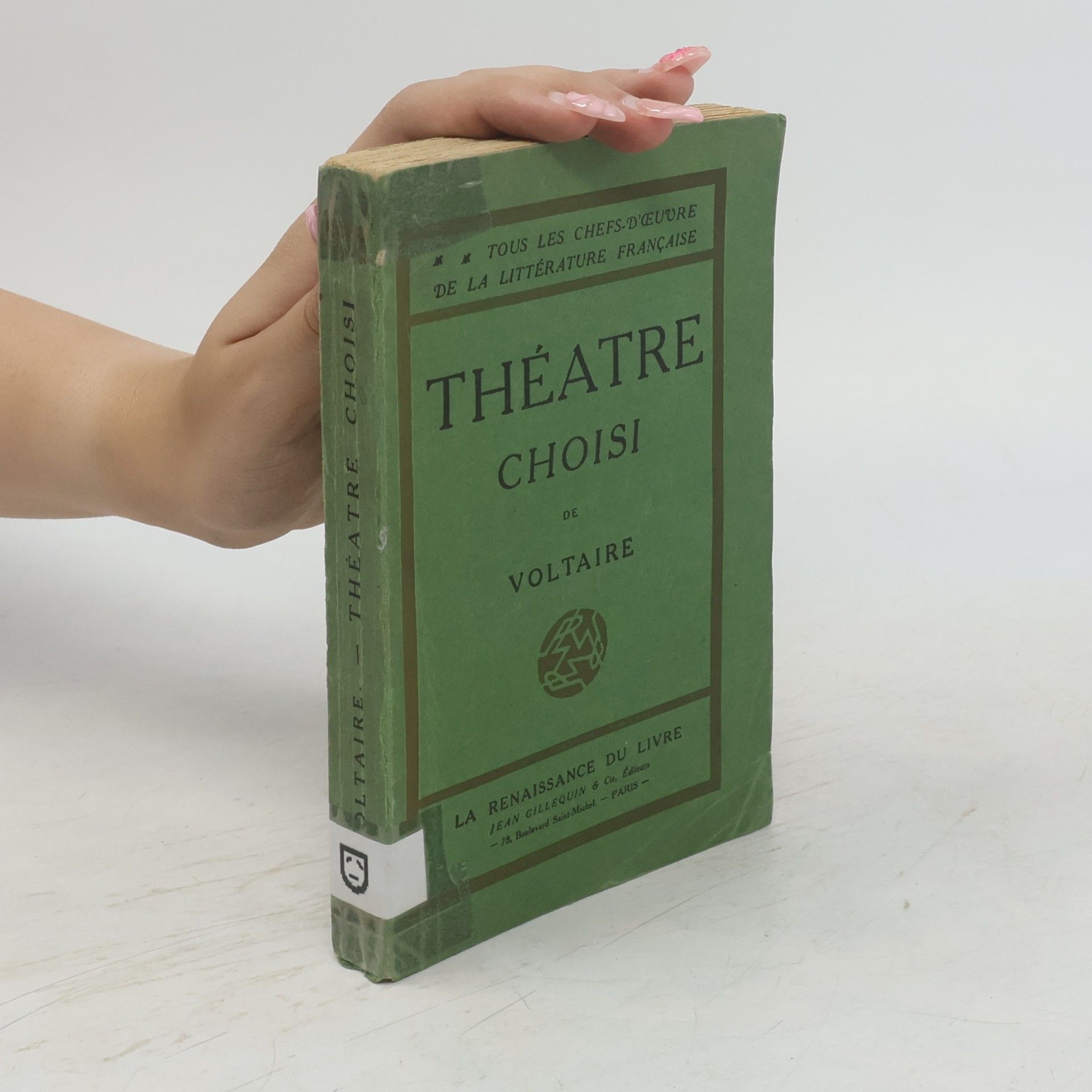 Voltaire Théatre choisi