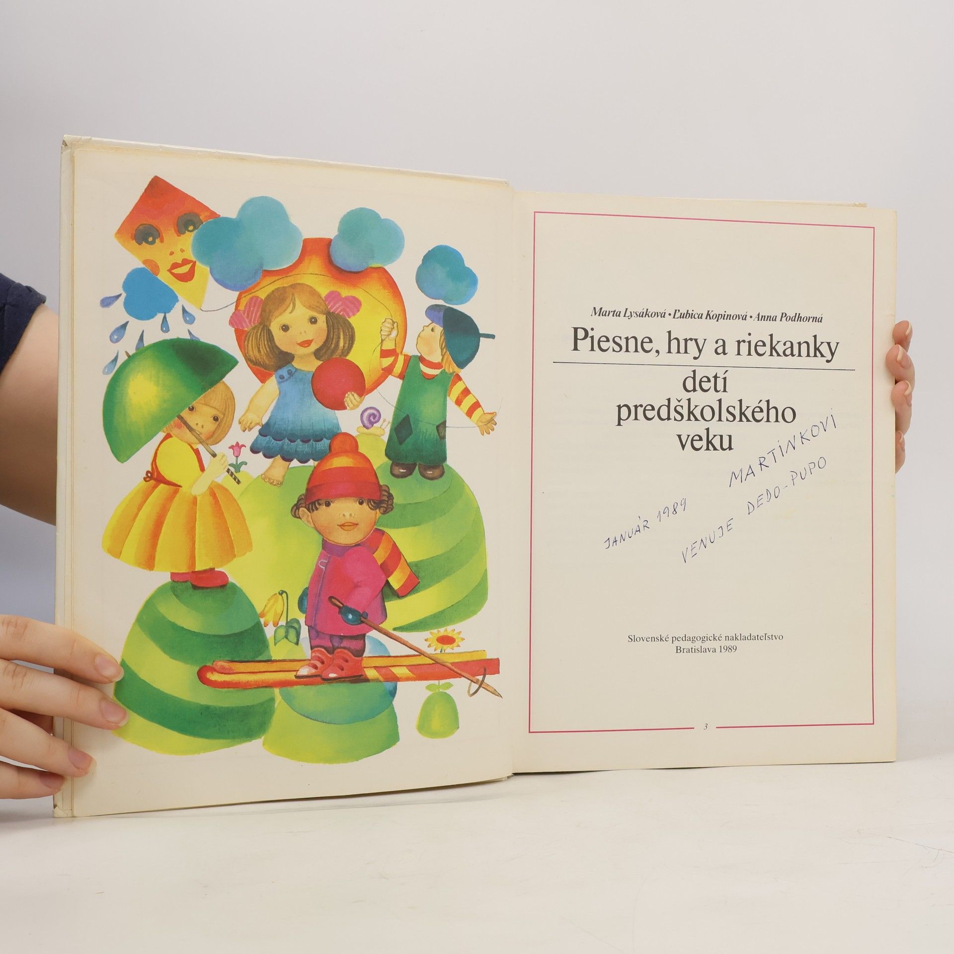 Kolektiv autorů Piesne, hry a riekanky deti predškolského veku