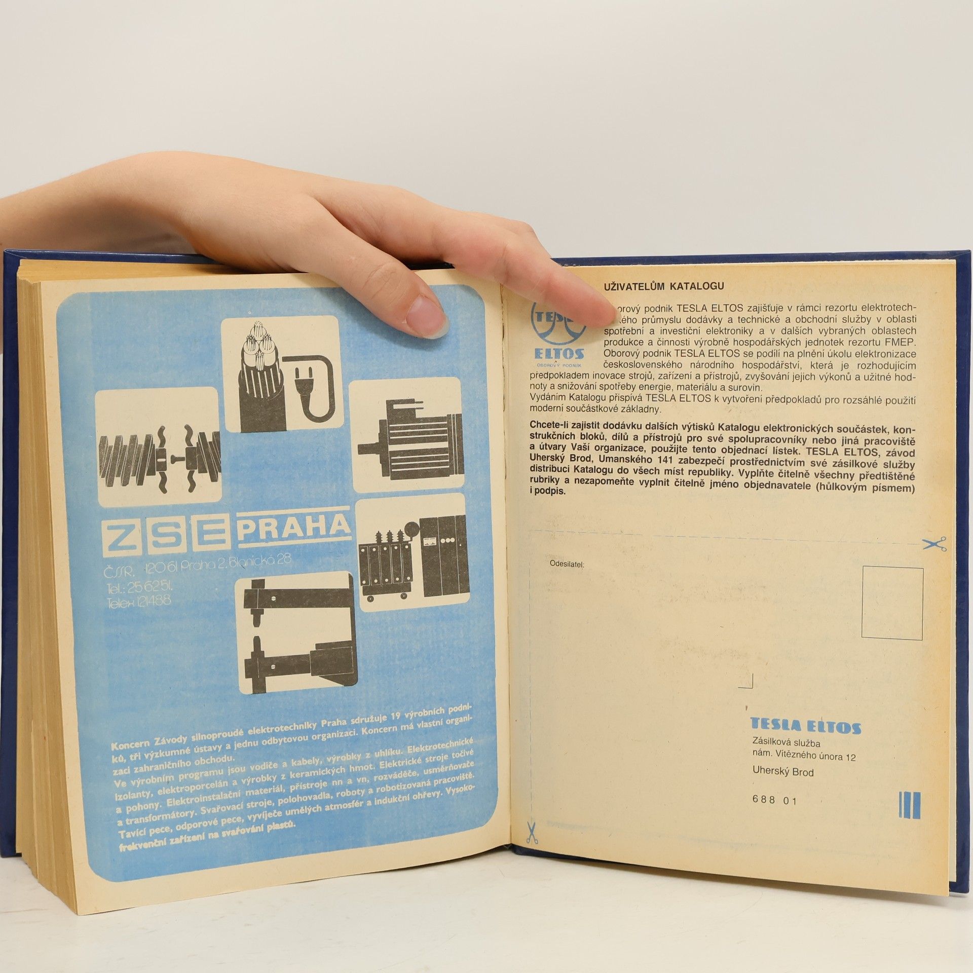 Vlastimil Halamíček Katalog elektronických součástek, konstrukčních dílů, bloků a přístrojů 1.
