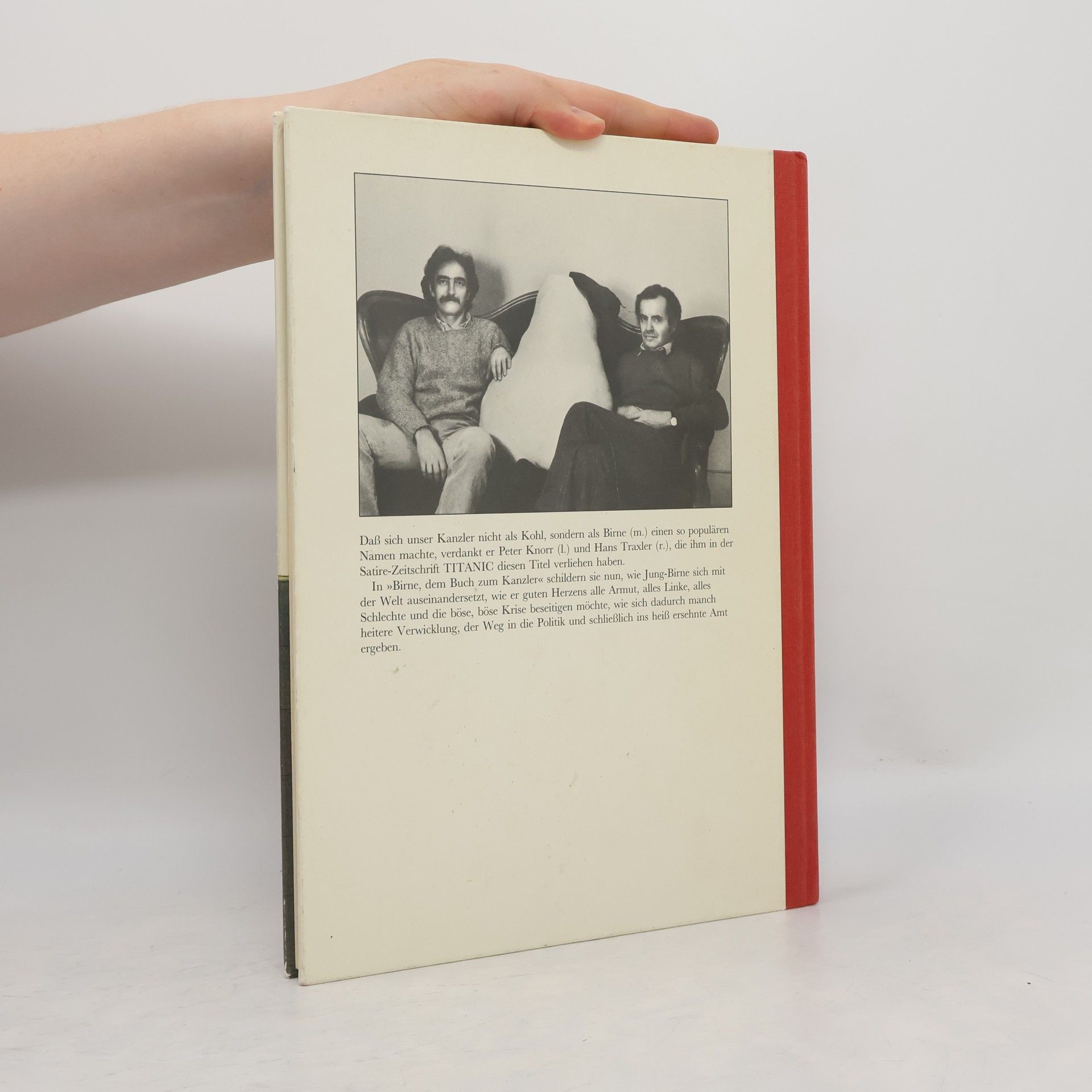 Hans Traxler Birne. Das Buch zum Kanzler
