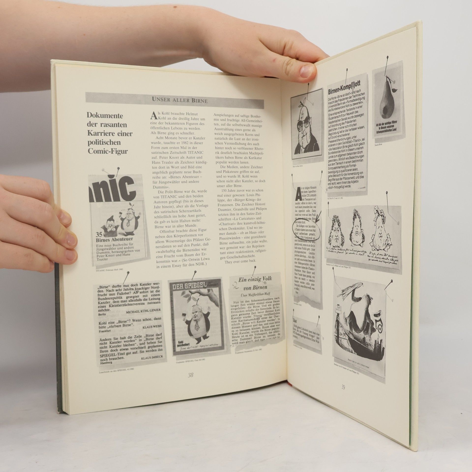 Hans Traxler Birne. Das Buch zum Kanzler
