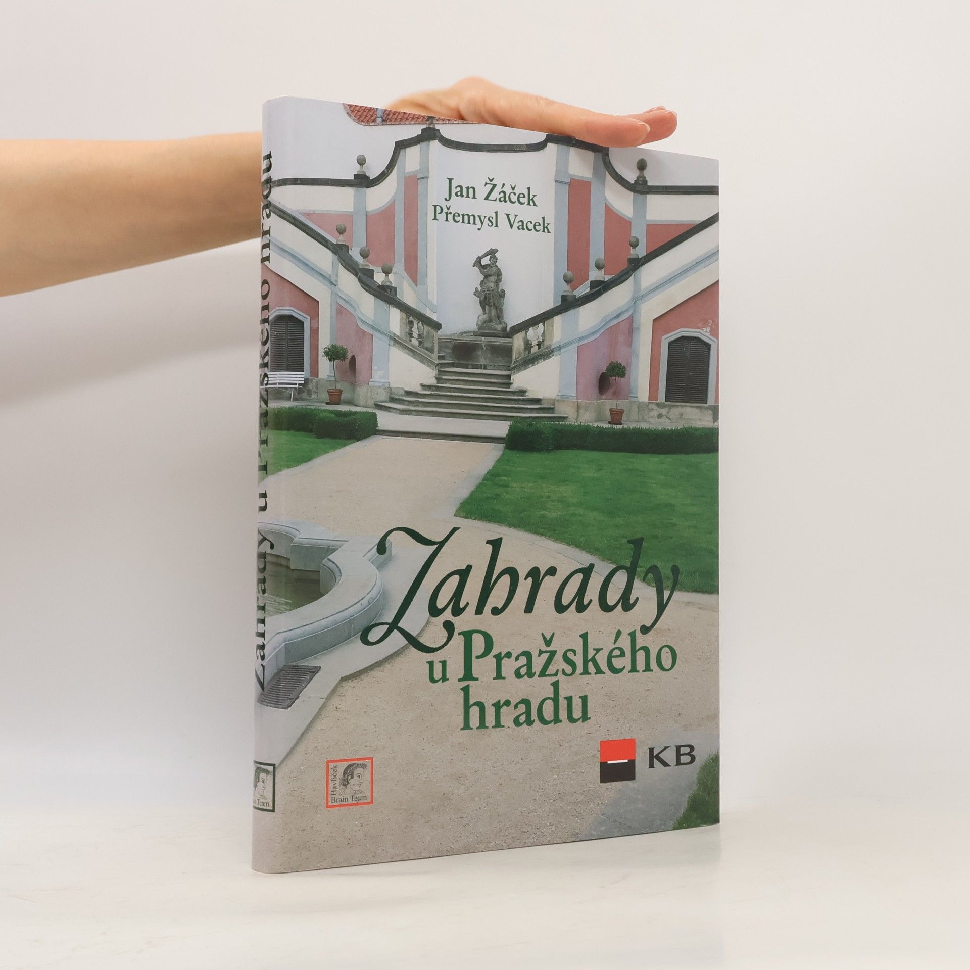 Jan Žáček Zahrady u Pražského hradu.
