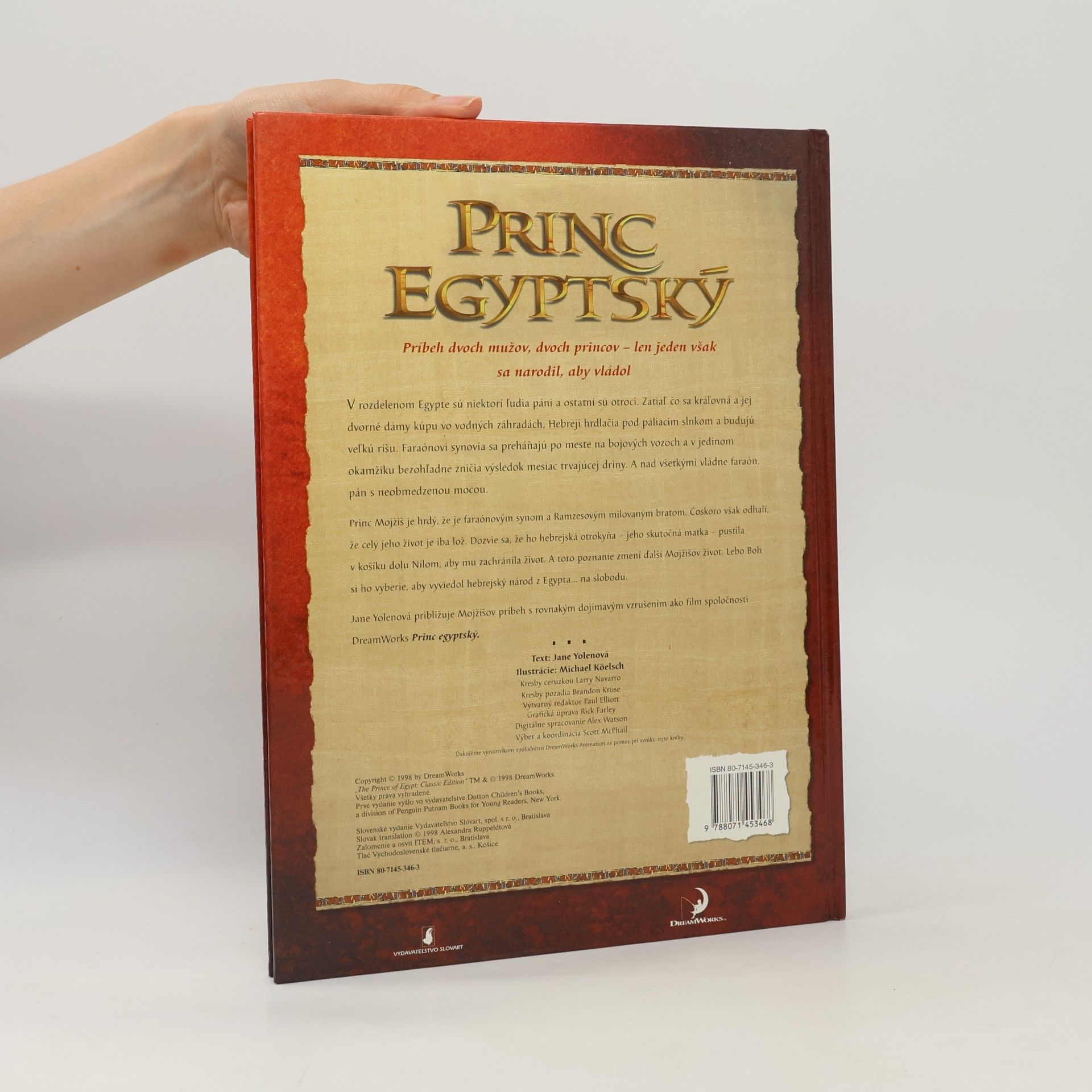 Jane Yolen Princ egyptský